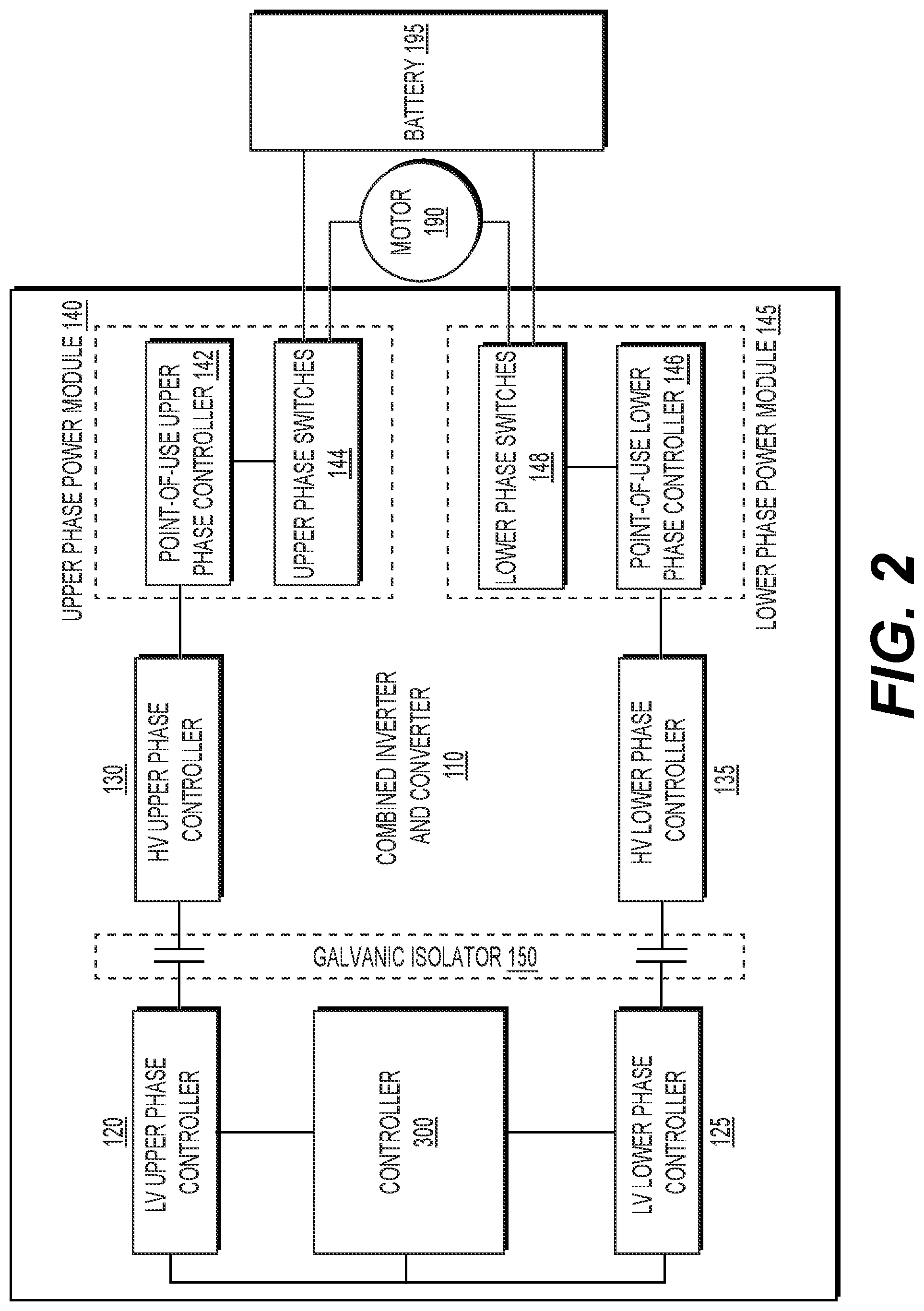 Patent US12328083 Figure 2 – Systems and methods for galvanic isolation for inverter for electric vehicle
