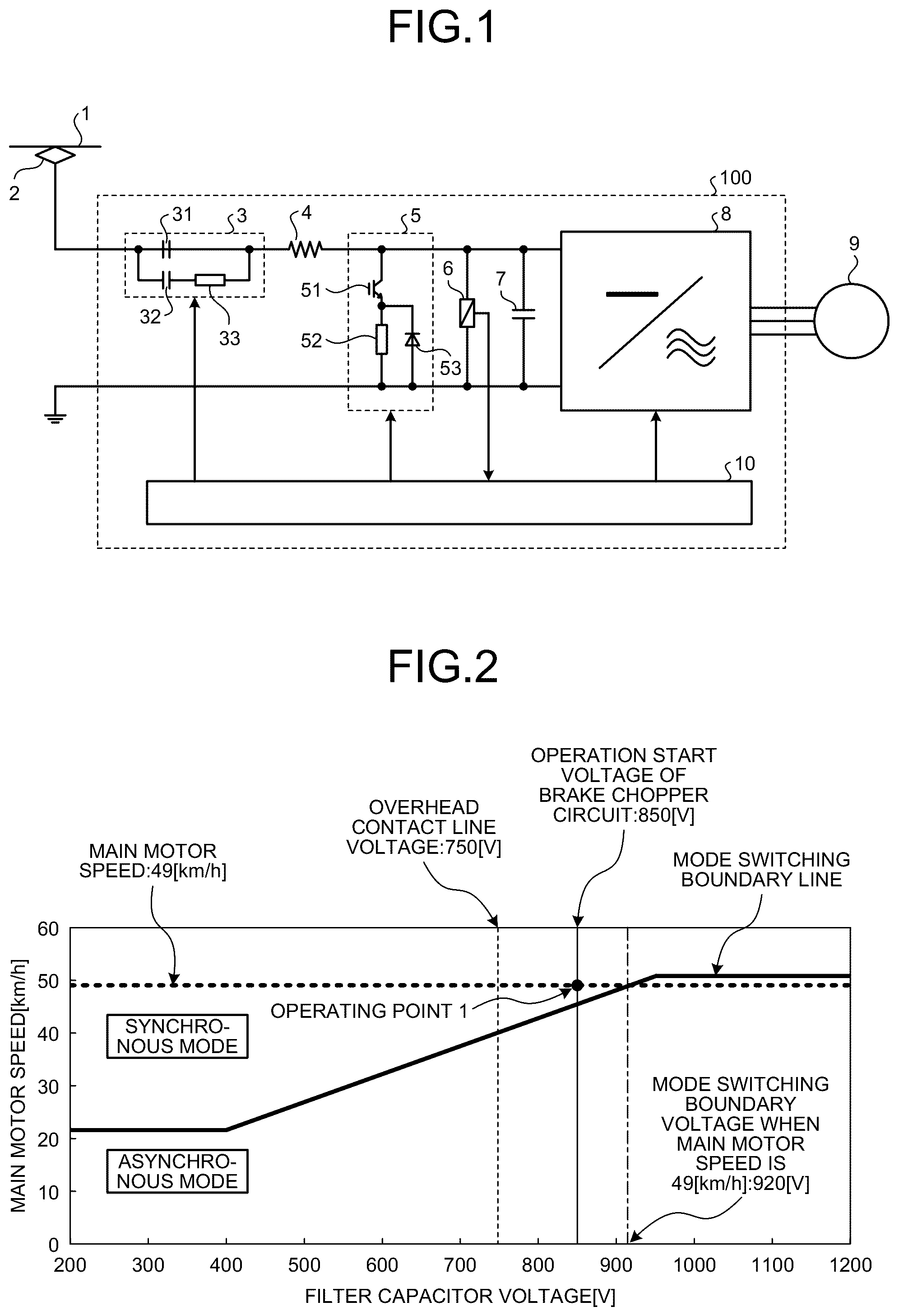 Patent US12328084 Figure 1 – Propulsion controller and method of controlling filter capacitor voltage