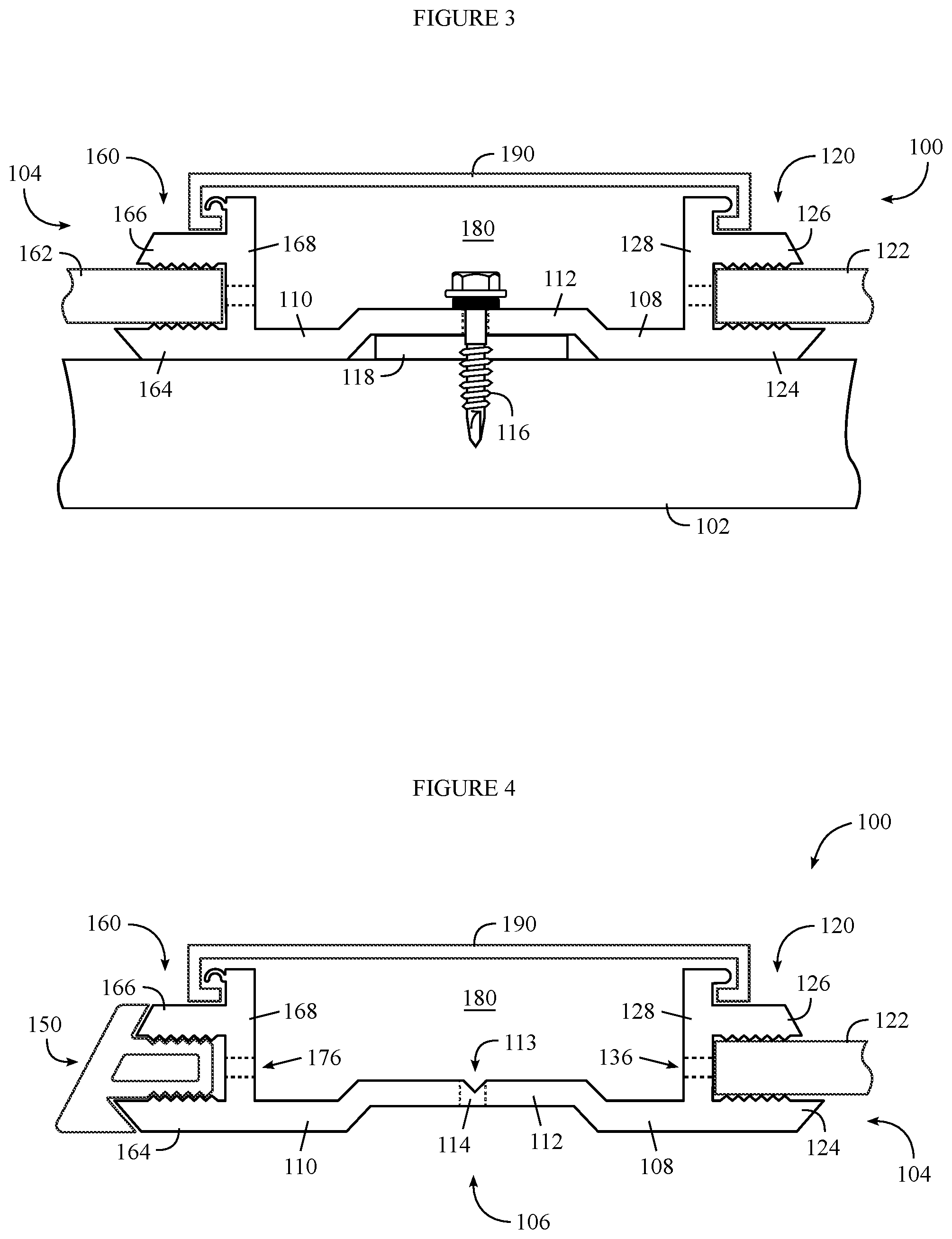 Patent US12328092 Figure 2 – Devices and methods for mounting solar panels