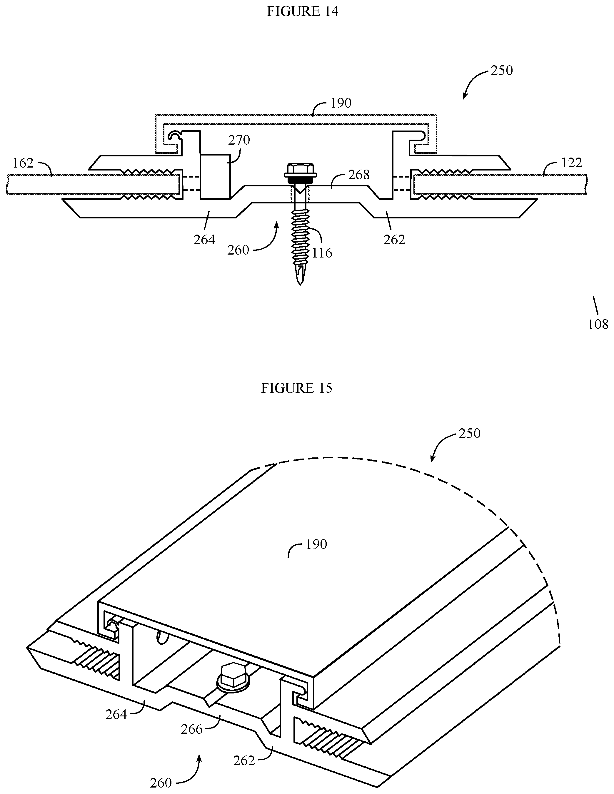 Patent US12328092 Figure 7 – Devices and methods for mounting solar panels