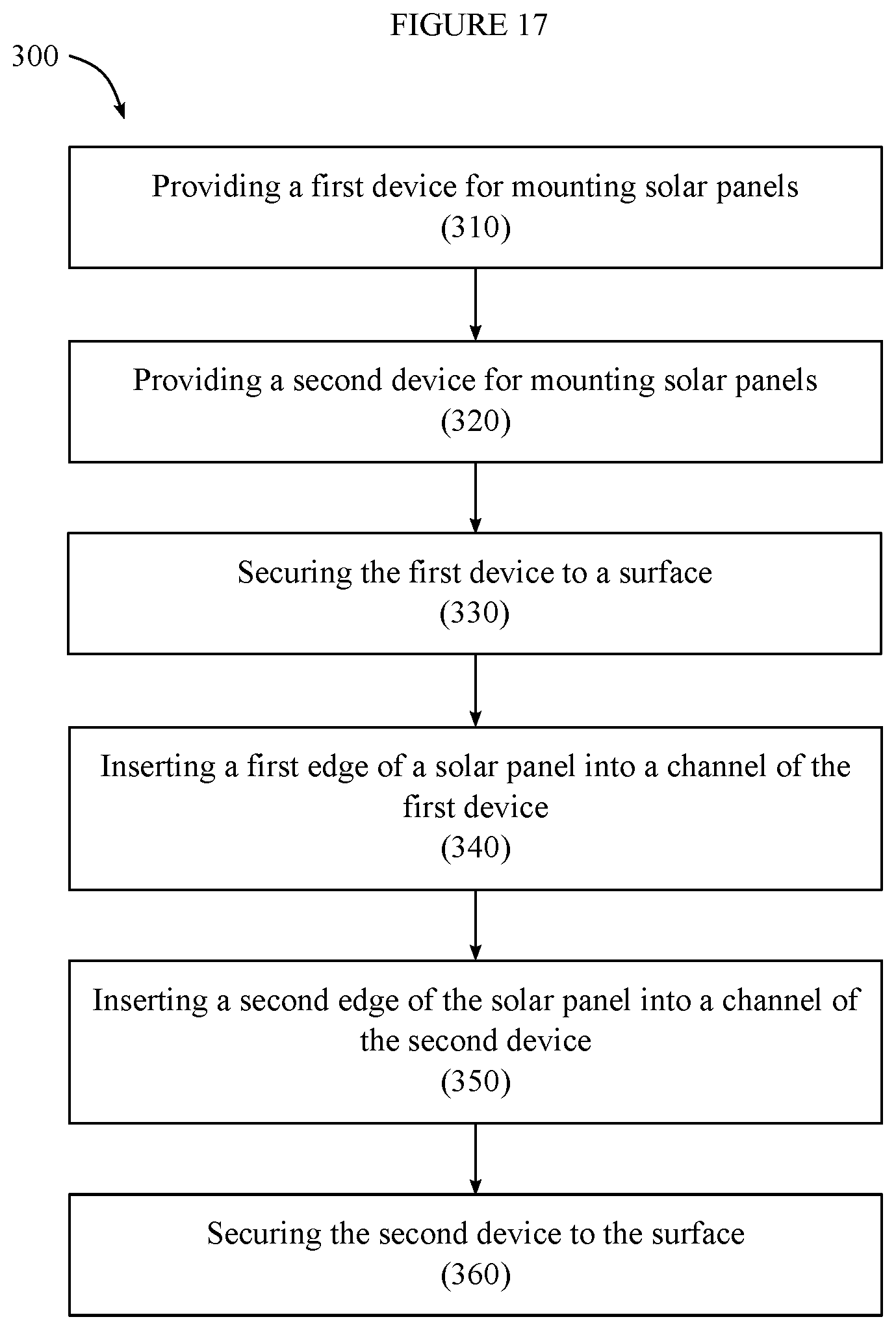 Patent US12328092 Figure 9 – Devices and methods for mounting solar panels