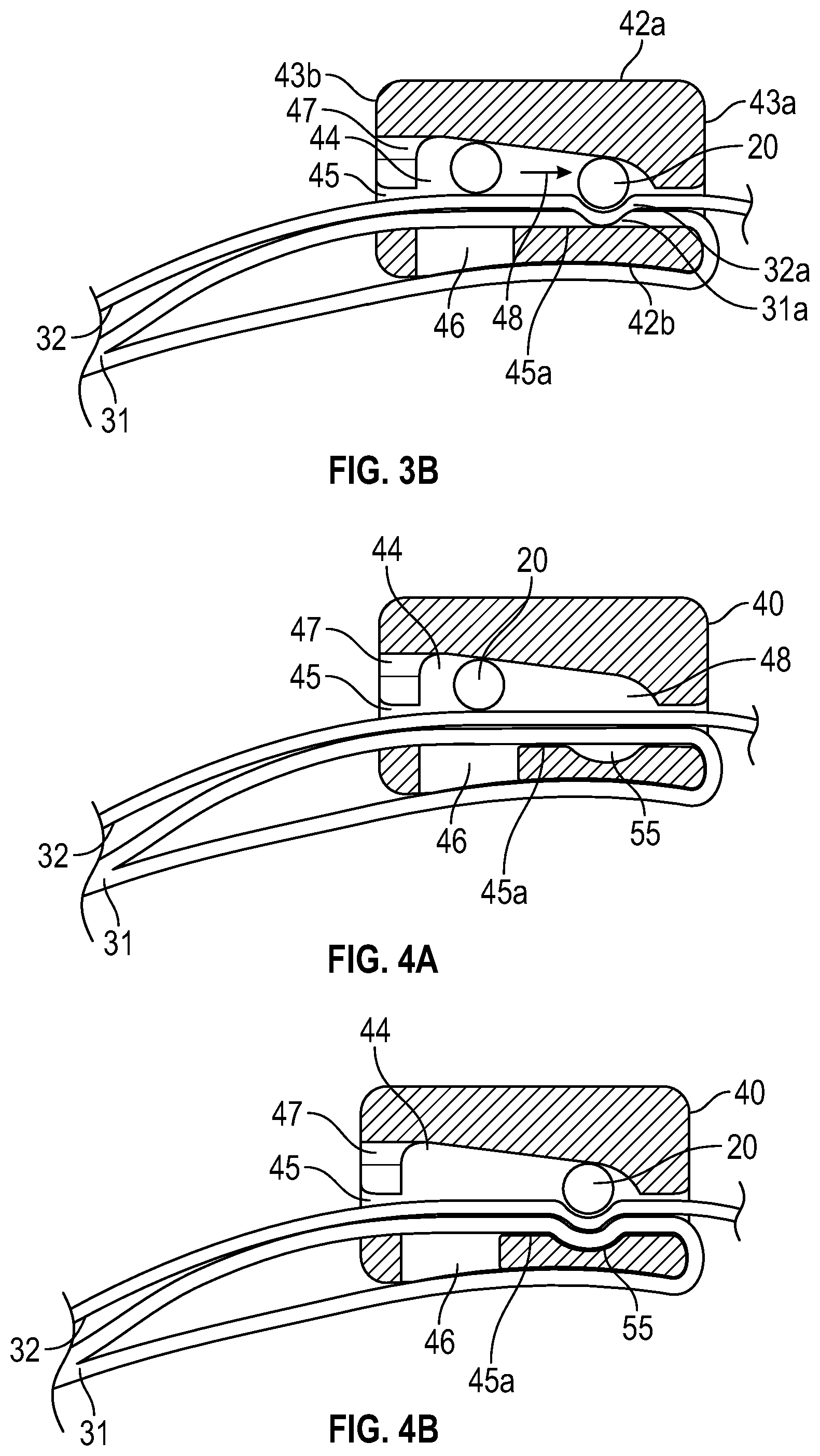 Patent US12328093 Figure 4 – Fastening assembly for solar power systems and tools thereof