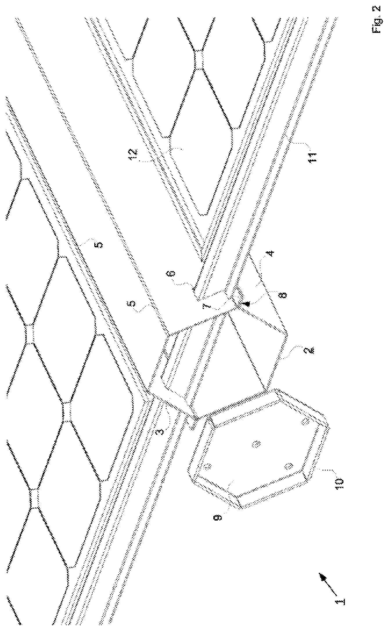 Patent US12328094 Figure 2 – Uniaxial-tracking solar element