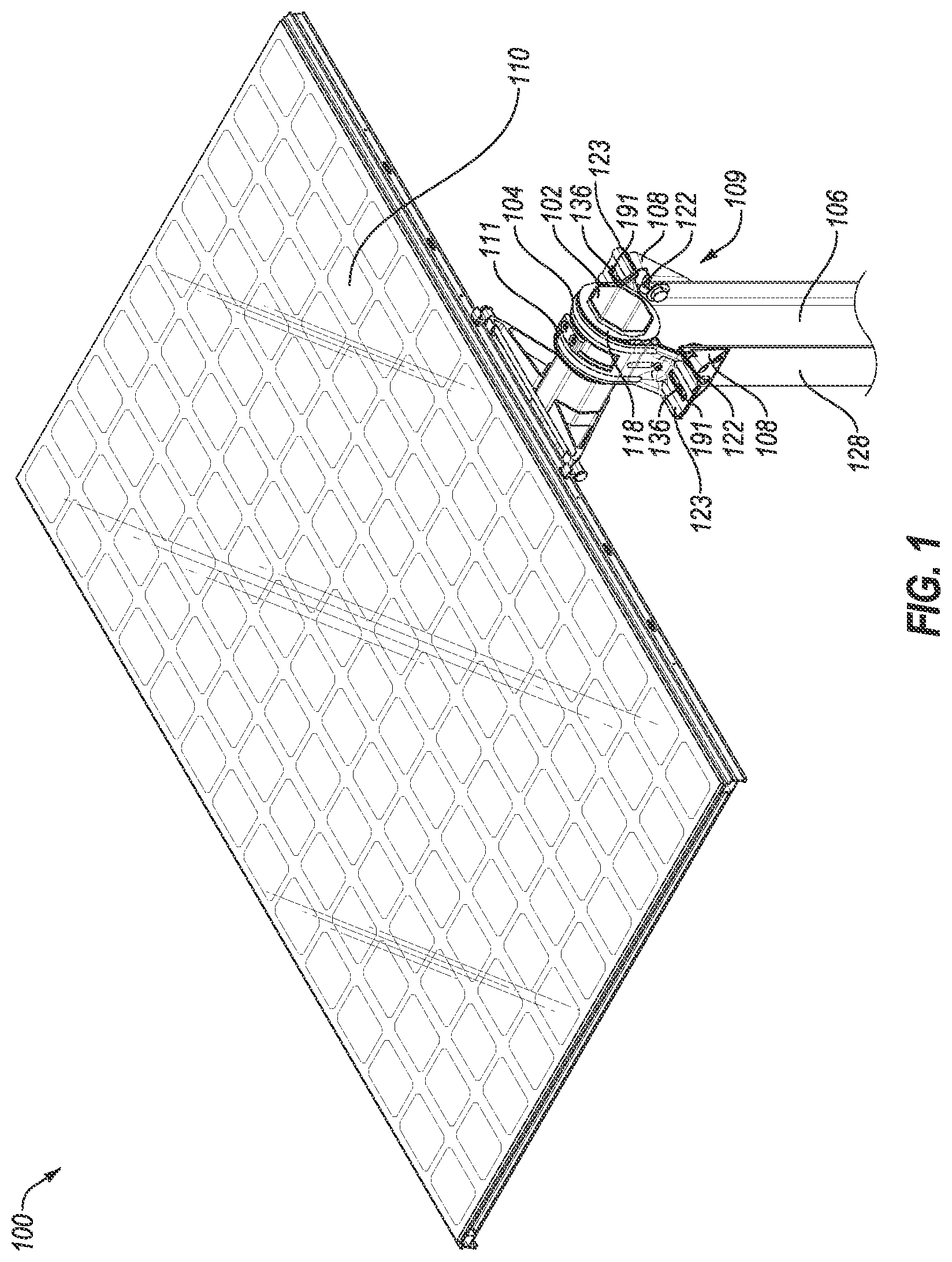 Patent US12328095 Figure 1 – Alignment bracket