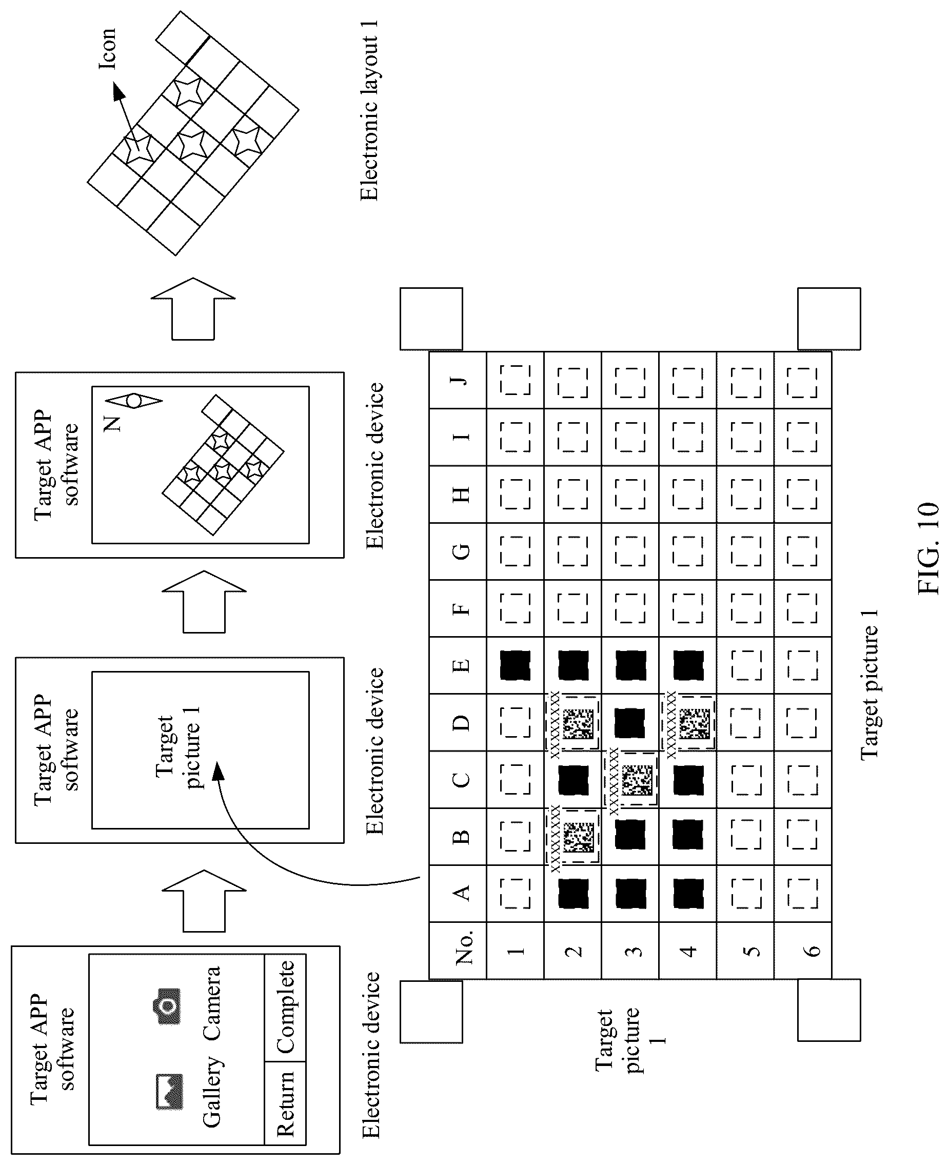 Patent US12328097 Figure 12 – Method, apparatus, and system for obtaining electronic layout applied to photovoltaic array