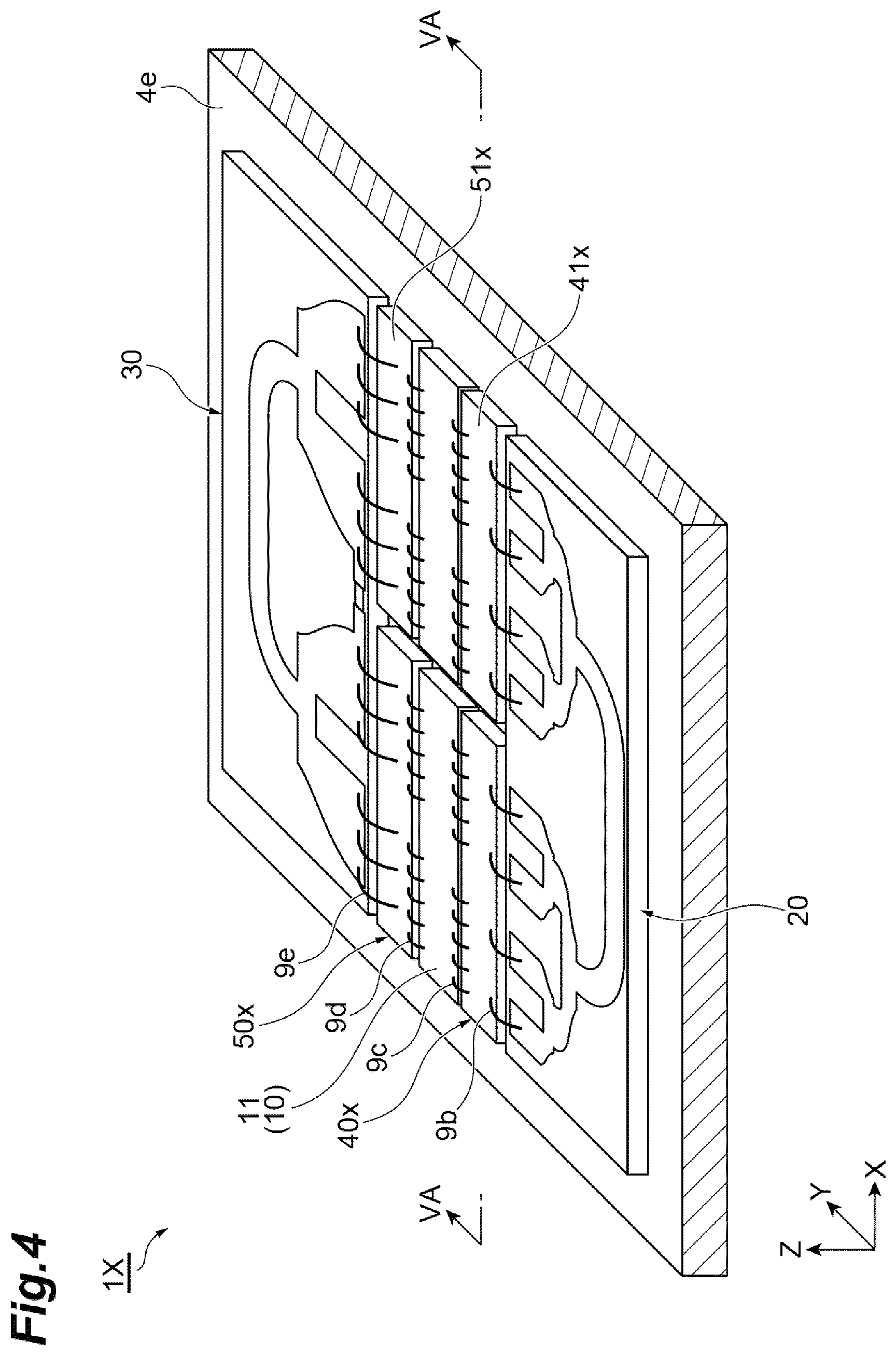 Patent US12328101 Figure 5 – Amplification device and matching circuit board