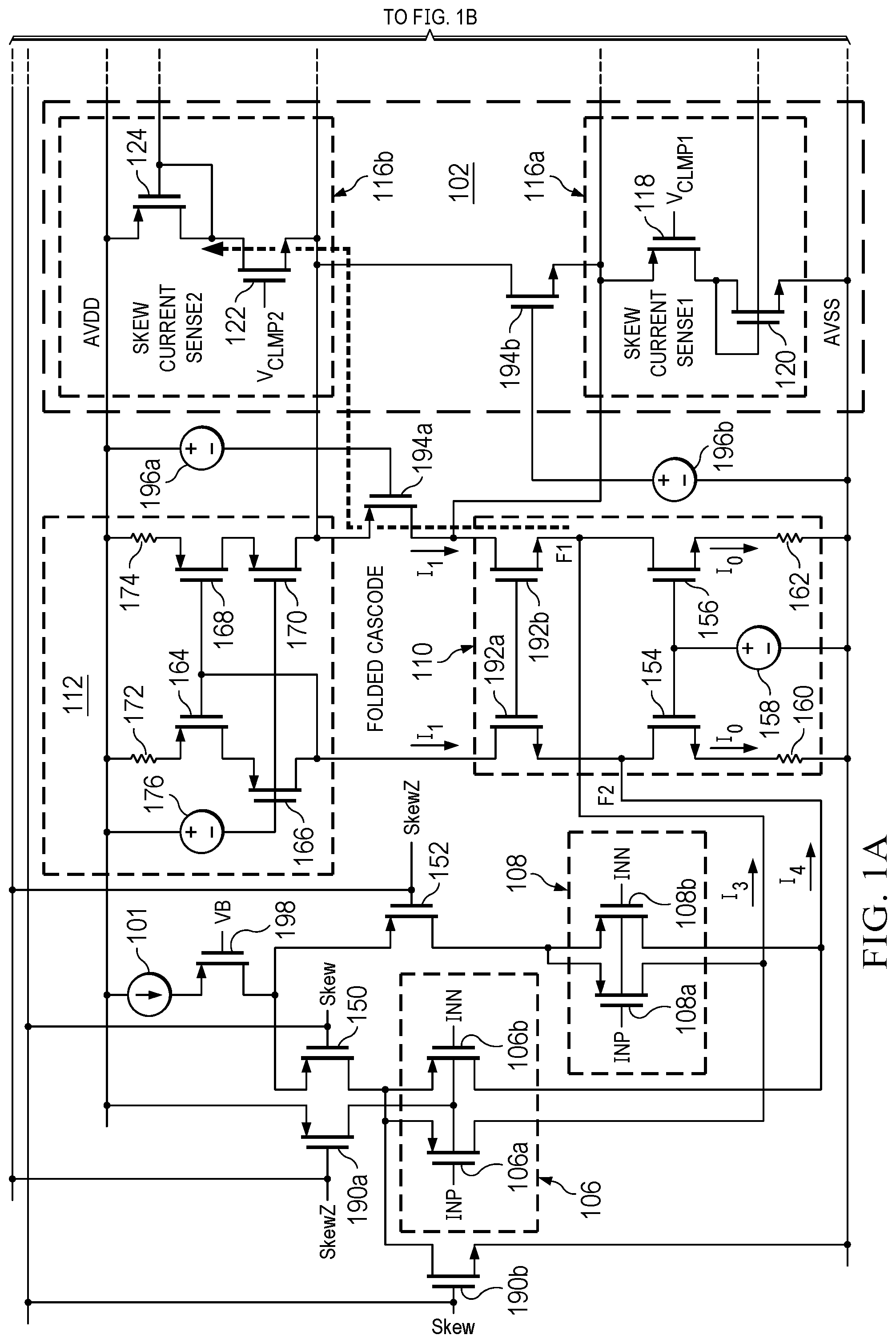 Patent US12328102 Figure 1 – Methods and apparatus to improve performance of amplifiers