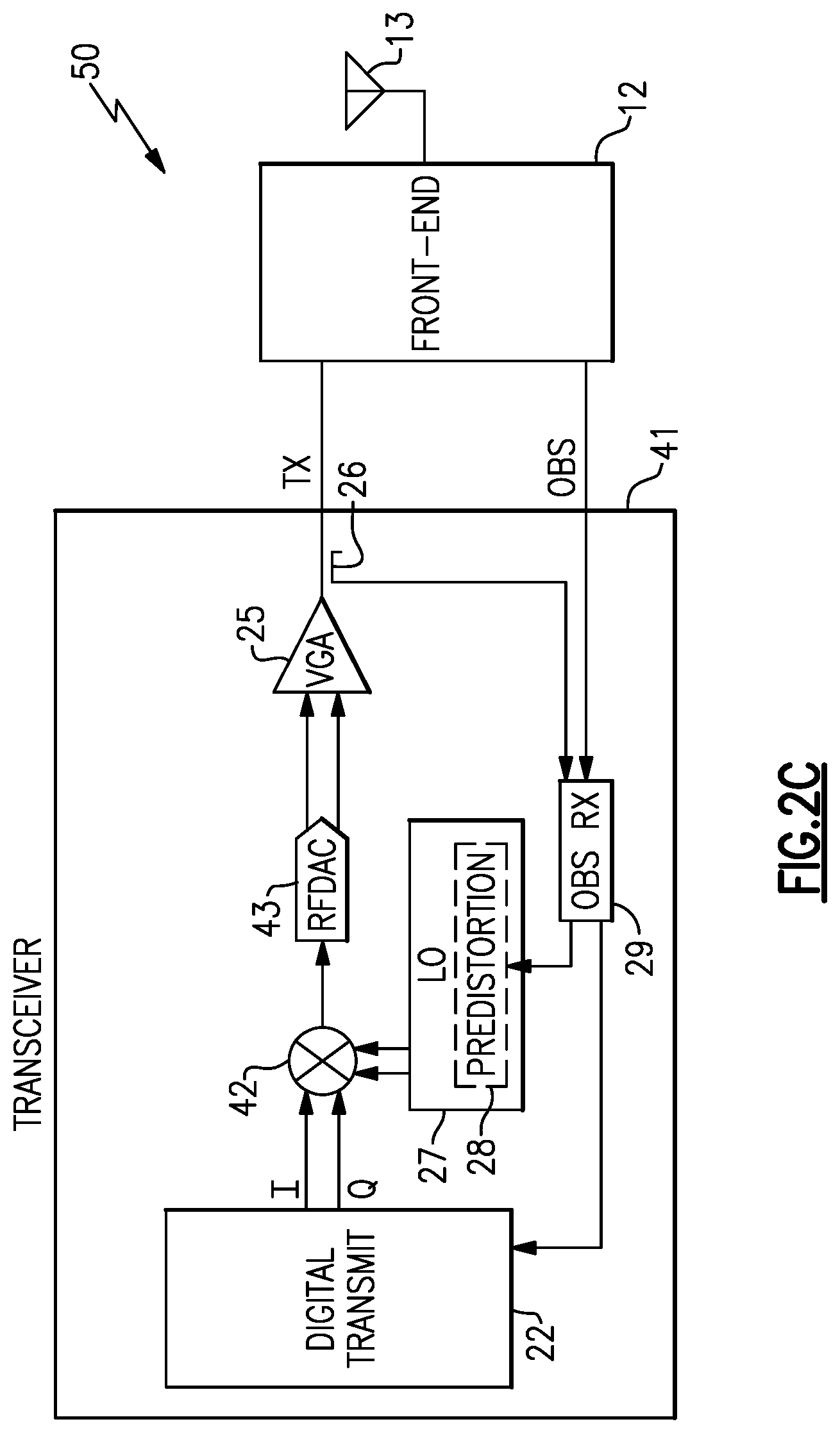 Patent US12328103 Figure 4 – Local oscillator clock shaping for pre-distortion