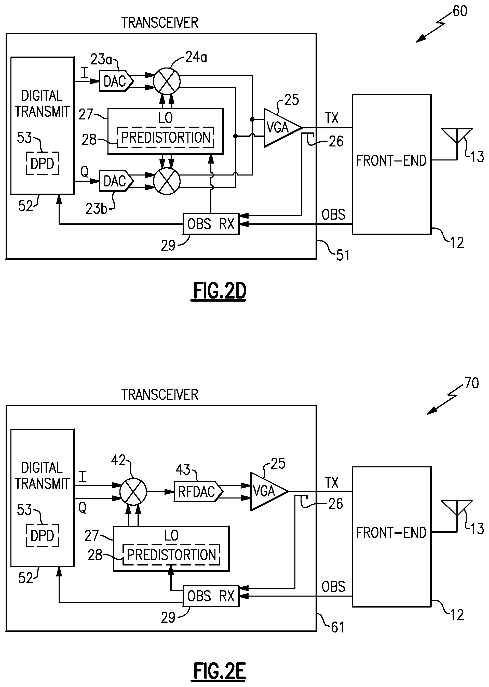 Patent US12328103 Figure 5 – Local oscillator clock shaping for pre-distortion
