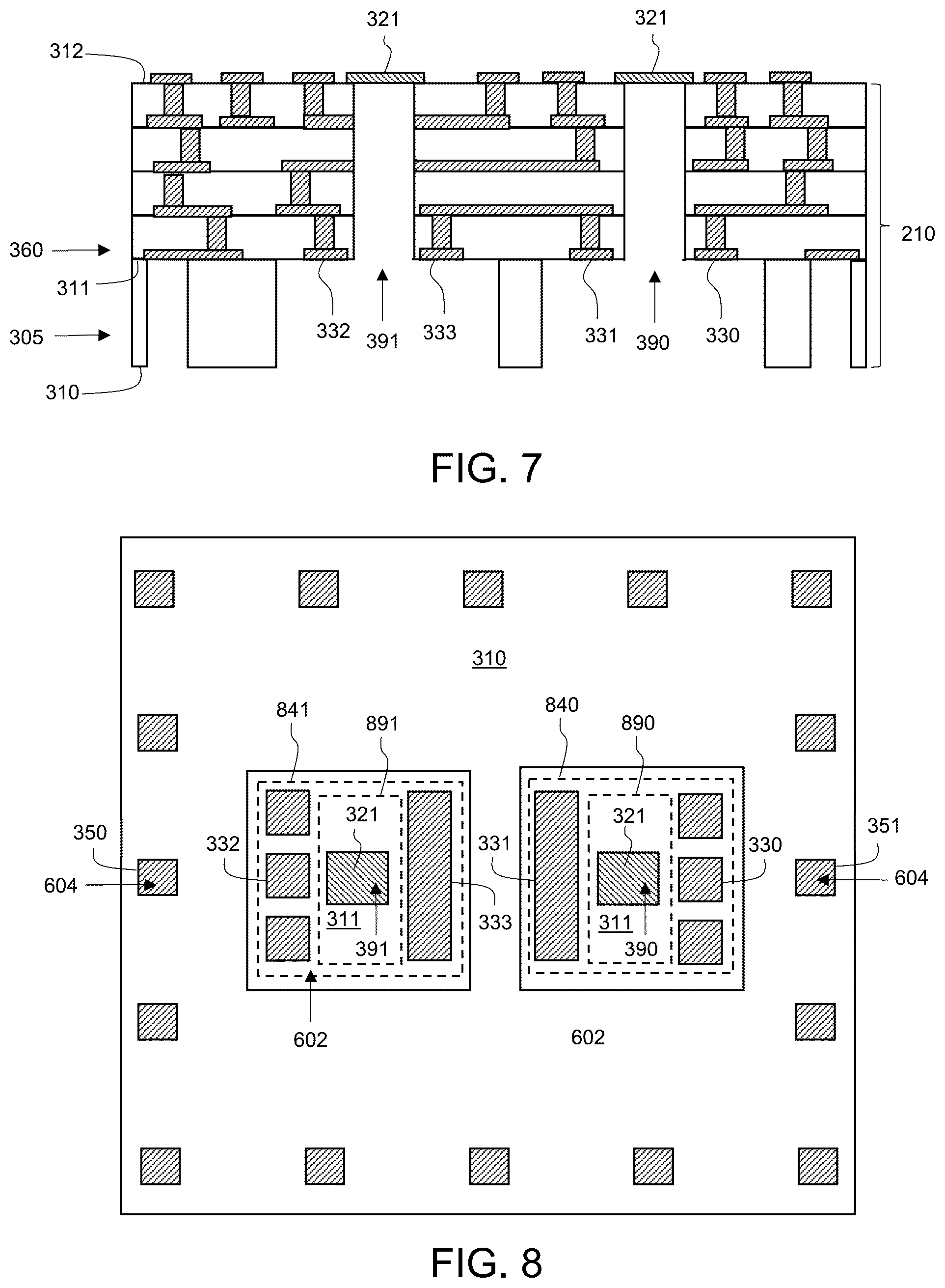 Patent US12328107 Figure 6 – Packaged power amplifier device with air cavity over die