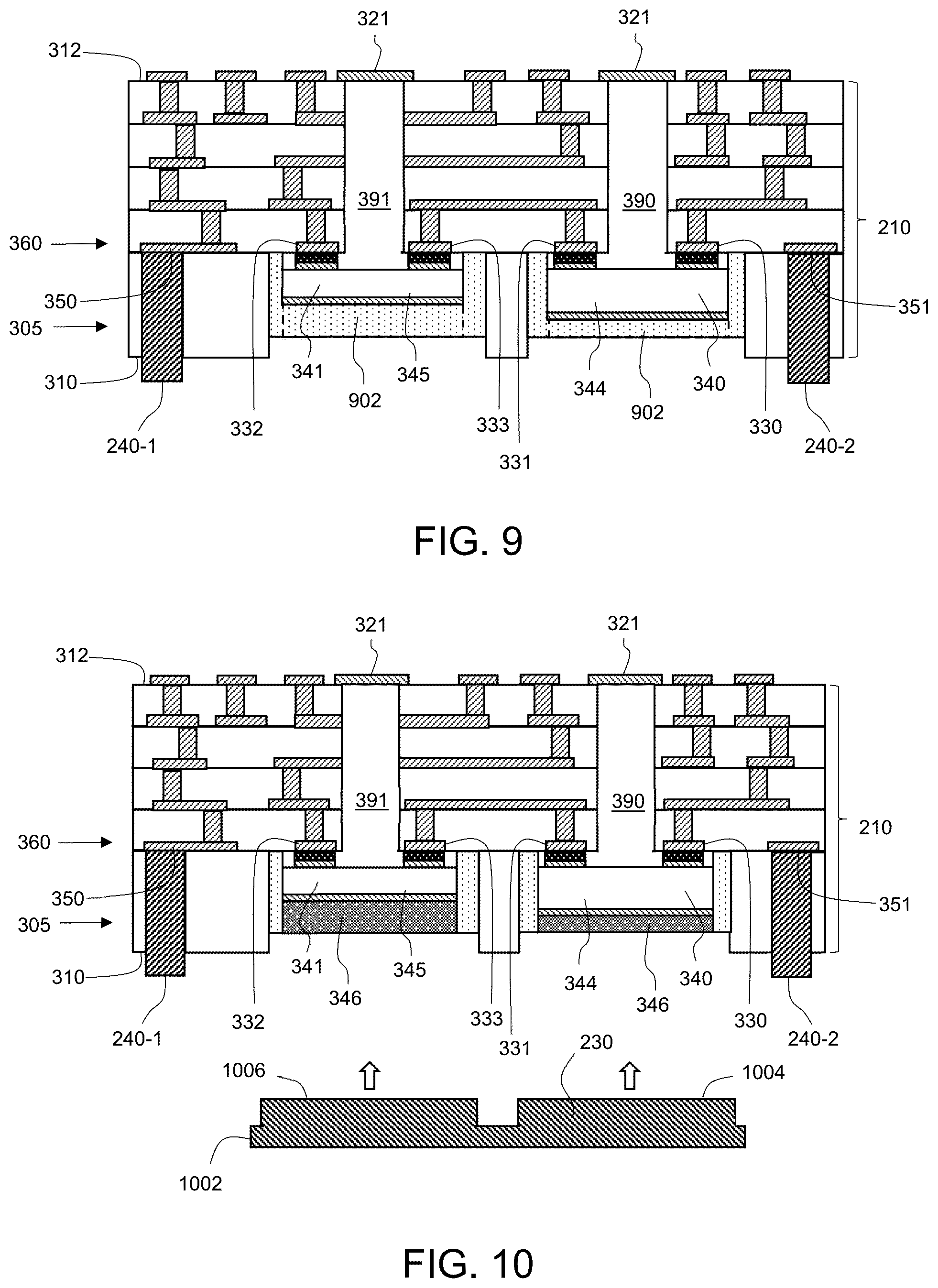 Patent US12328107 Figure 7 – Packaged power amplifier device with air cavity over die