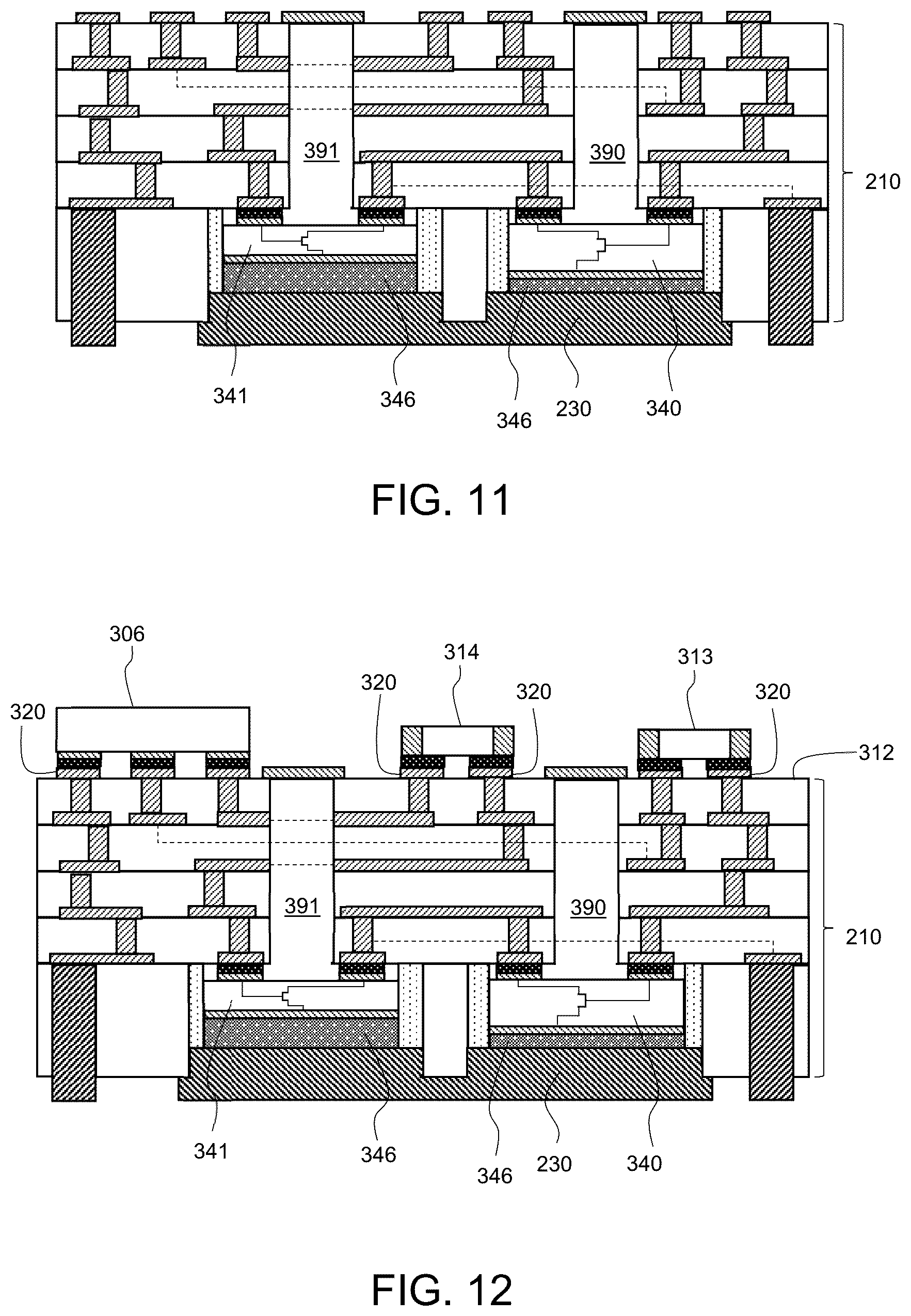 Patent US12328107 Figure 8 – Packaged power amplifier device with air cavity over die