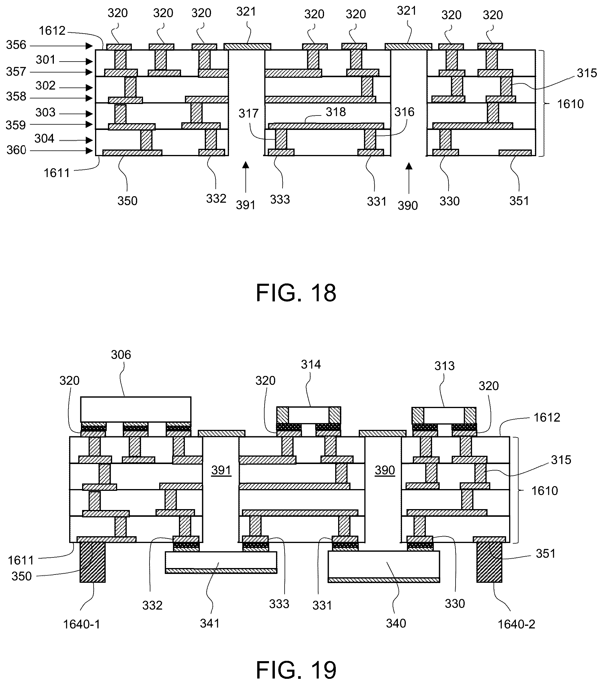 Patent US12328107 Figure 12 – Packaged power amplifier device with air cavity over die