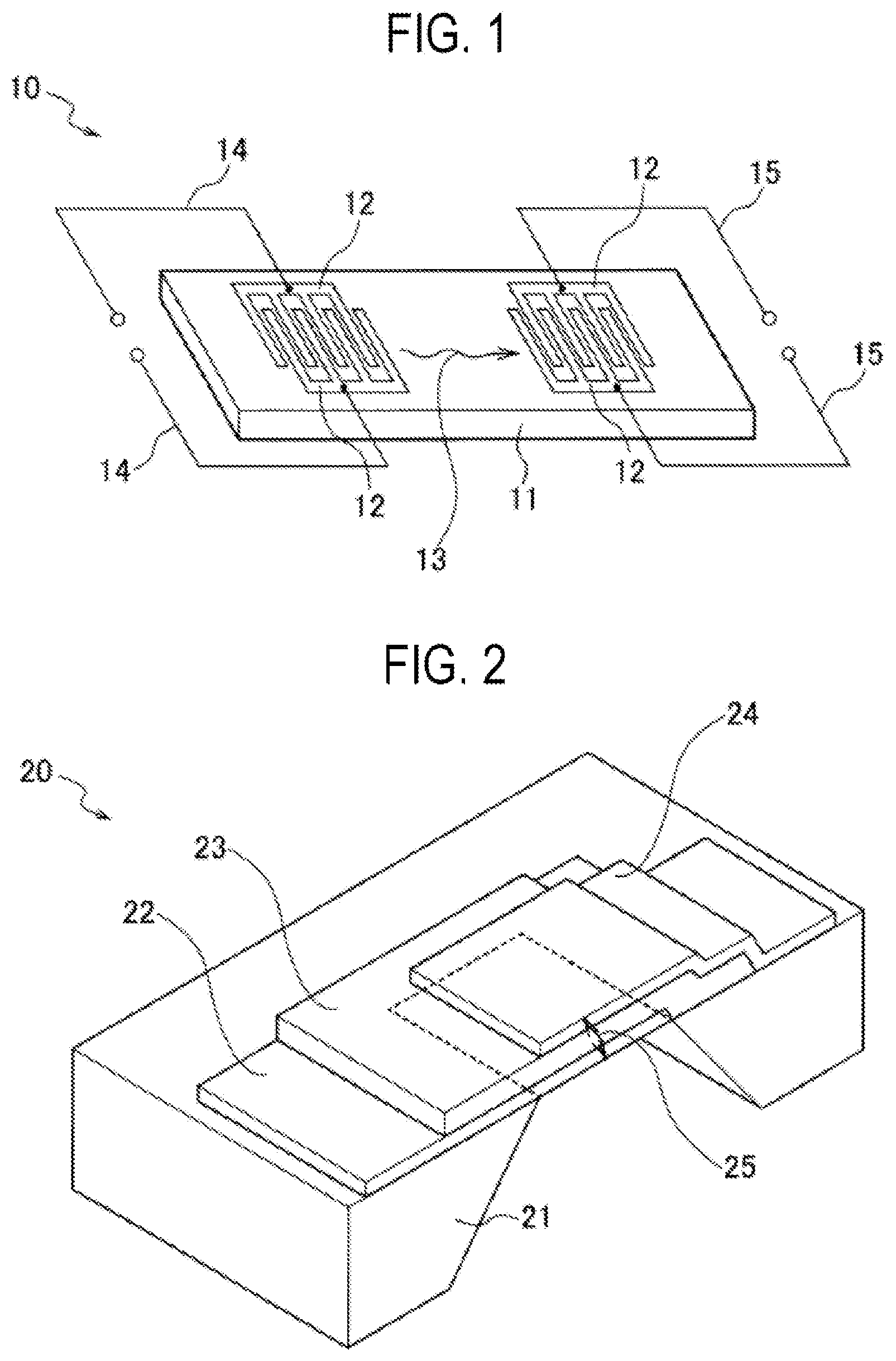 Patent US12328108 — Piezoelectric element, method of manufacturing the same, surface acoustic wave element, and piezoelectric thin film resonance element — Figure 1