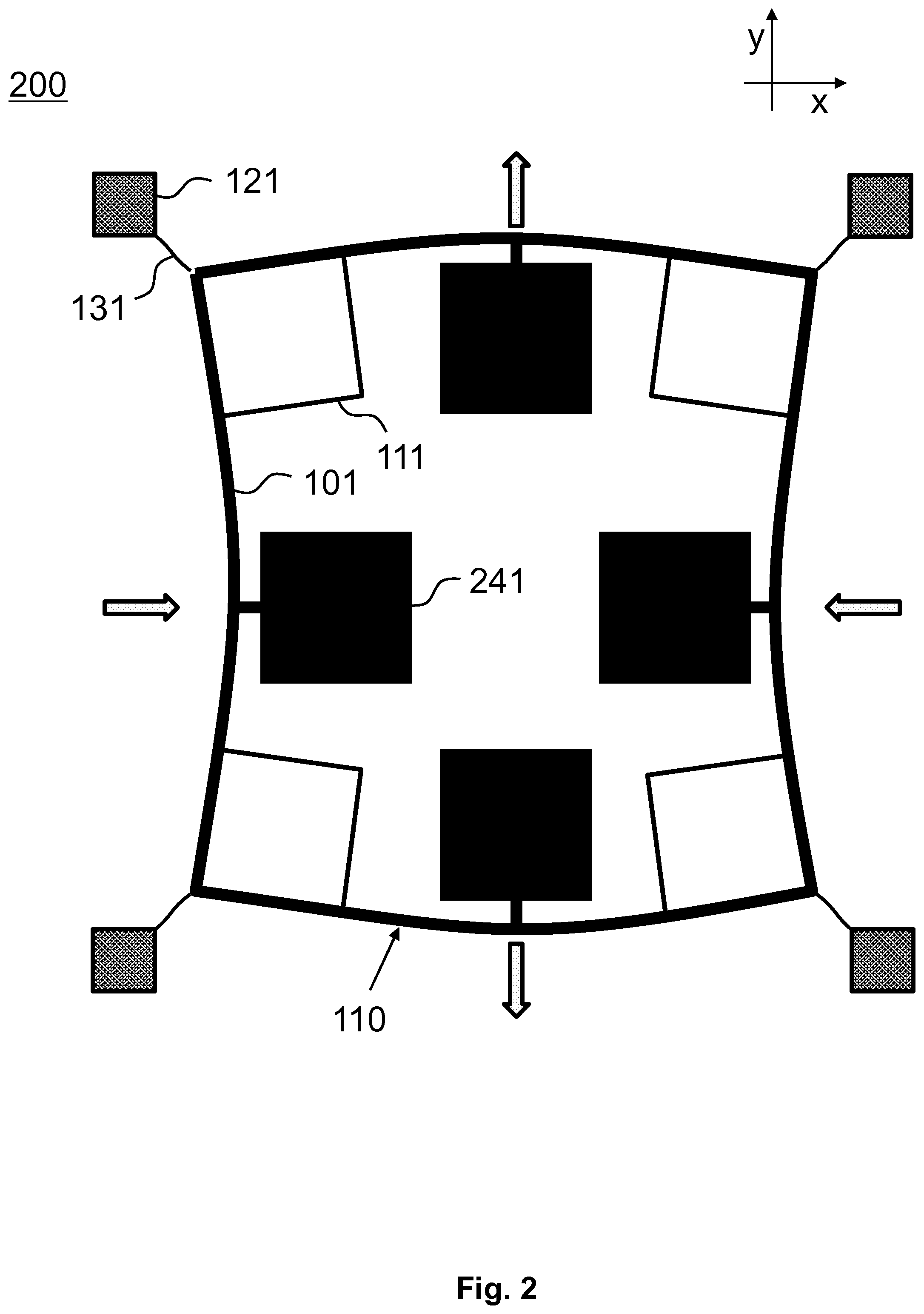 Patent US12328110 Figure 2 – Microelectromechanical system resonator assembly