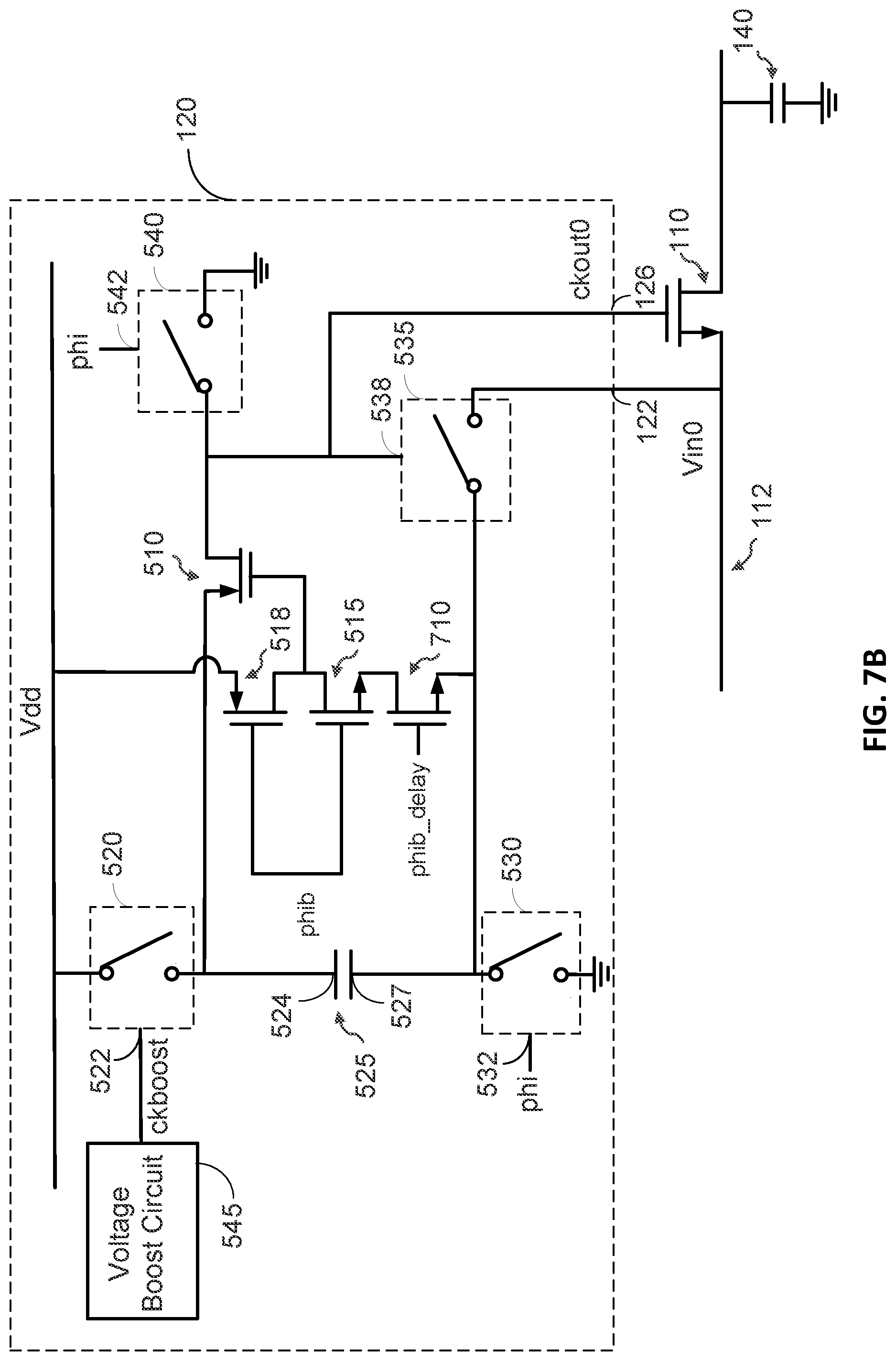 Patent US12328112 Figure 9 – Non-overlapping generation technique for bootstrap switches