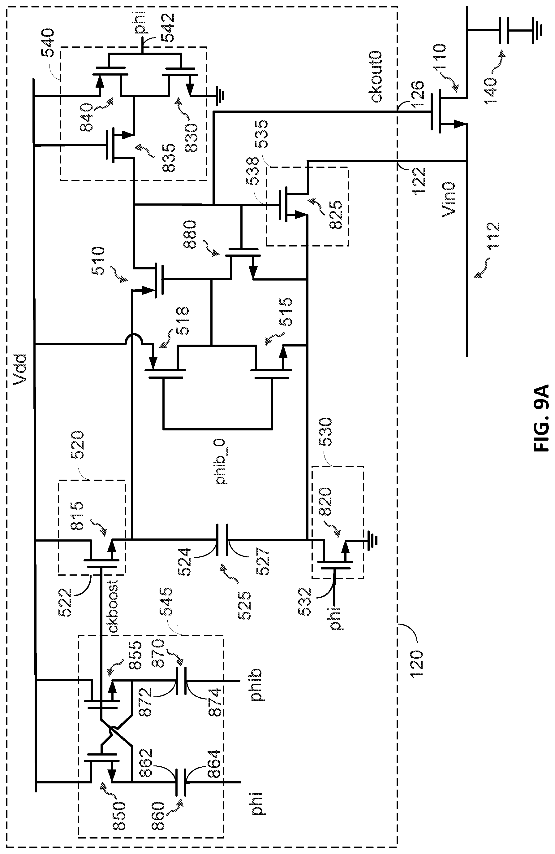 Patent US12328112 Figure 12 – Non-overlapping generation technique for bootstrap switches