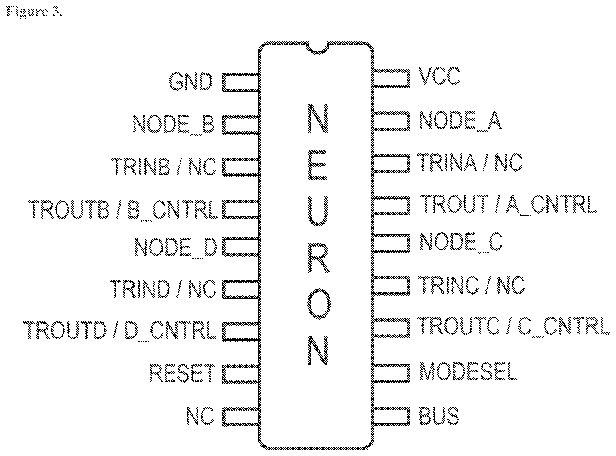 Patent US12328114 Figure 3 – Neuron—an electronic circuit to control direction of electrical data signals
