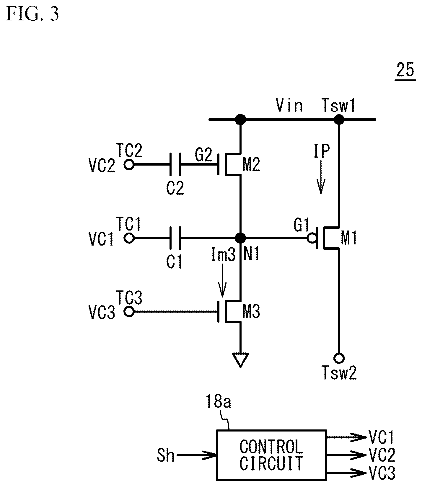 Patent US12328115 Figure 3 – Switching circuit and power supply circuit