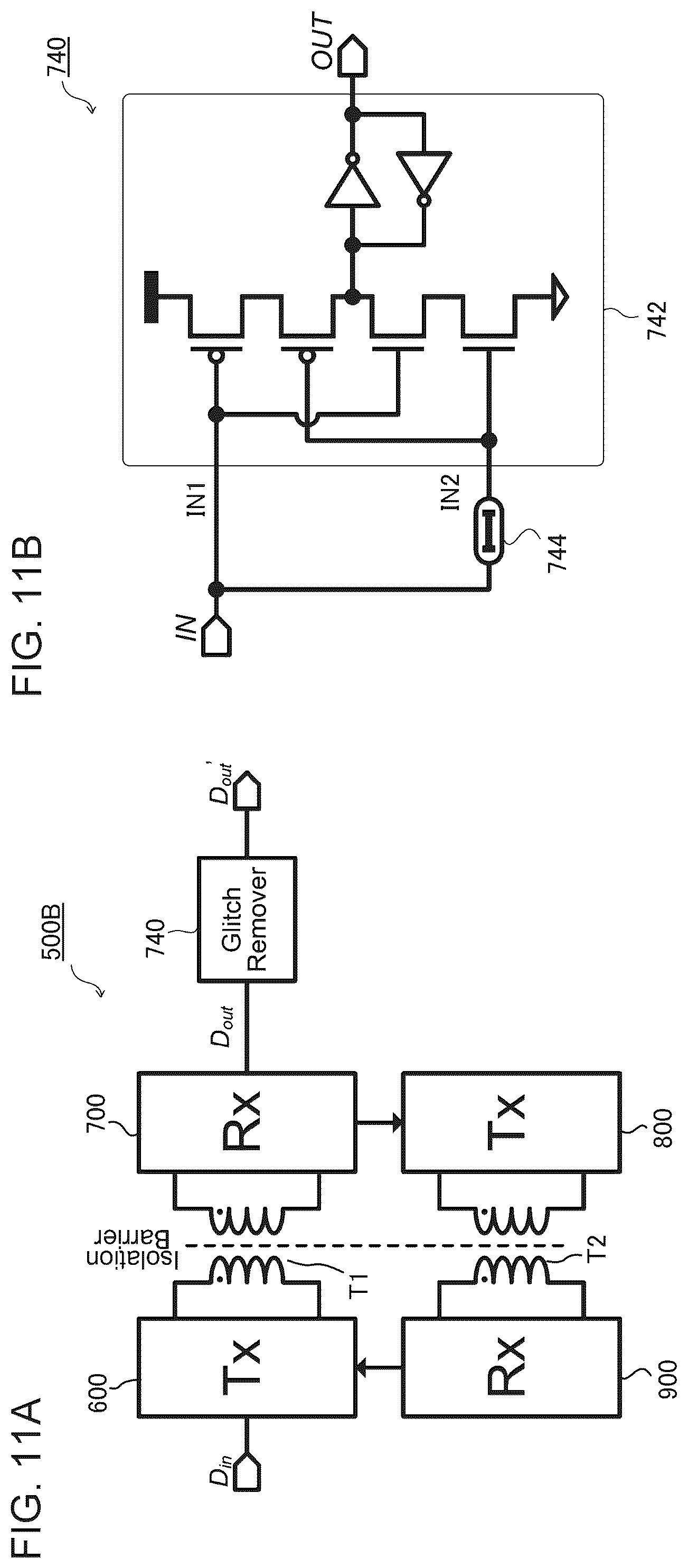 Patent US12328119 Figure 11 – Transmission circuit