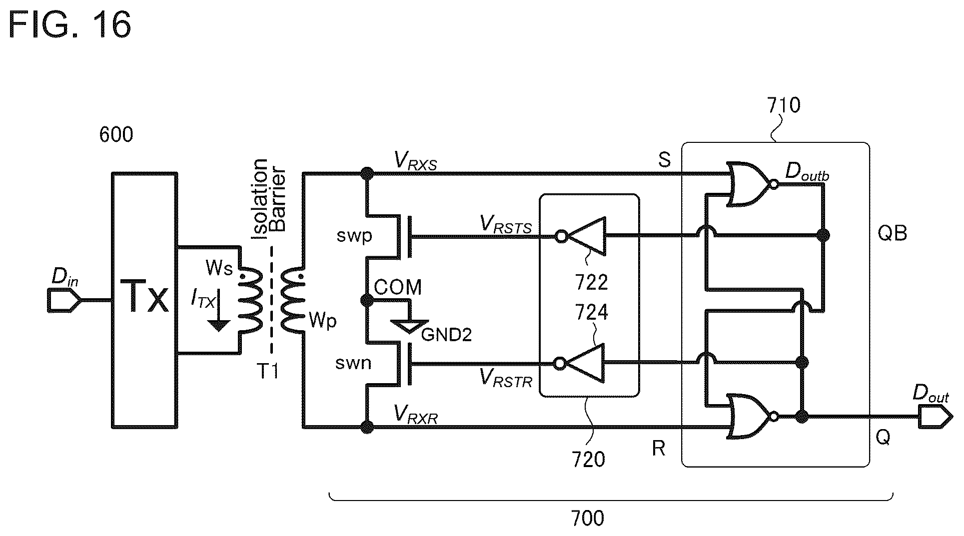 Patent US12328119 Figure 16 – Transmission circuit