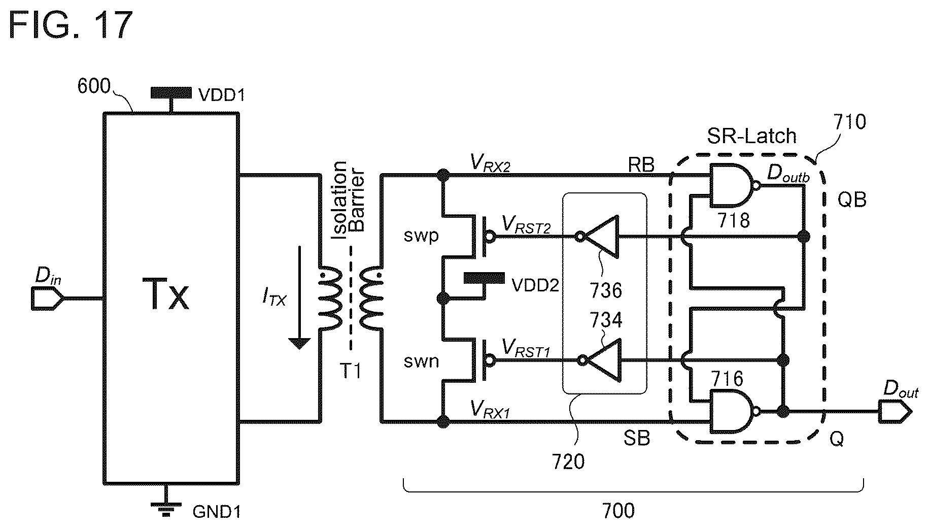 Patent US12328119 Figure 17 – Transmission circuit