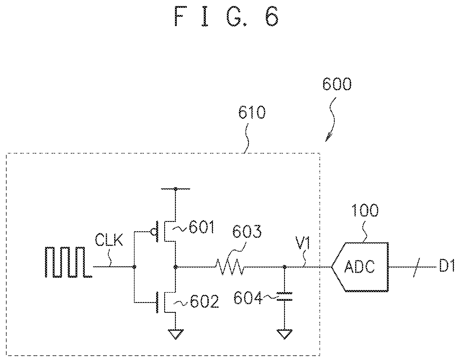 Patent US12328128 Figure 4 – Sampling circuit, analog-to-digital converter circuit, and semiconductor integrated circuit