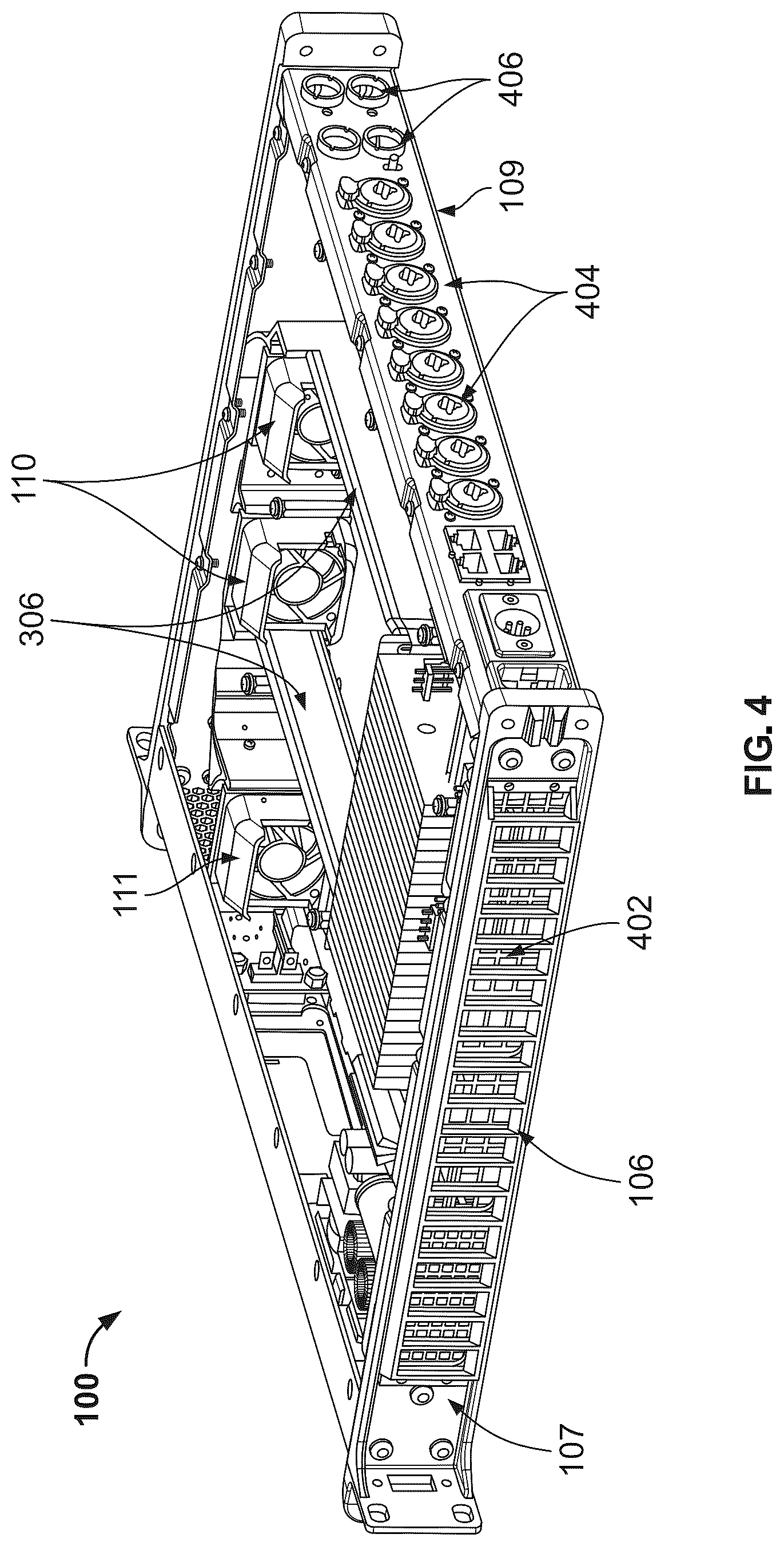 Patent US12328131 Figure 6 – Airflow arrangement in a wireless audio transceiver housing
