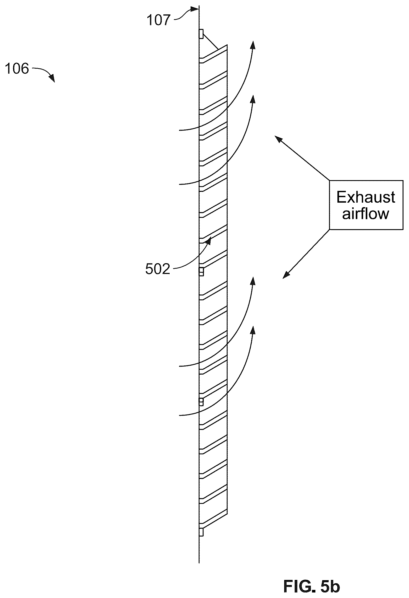 Patent US12328131 Figure 8 – Airflow arrangement in a wireless audio transceiver housing