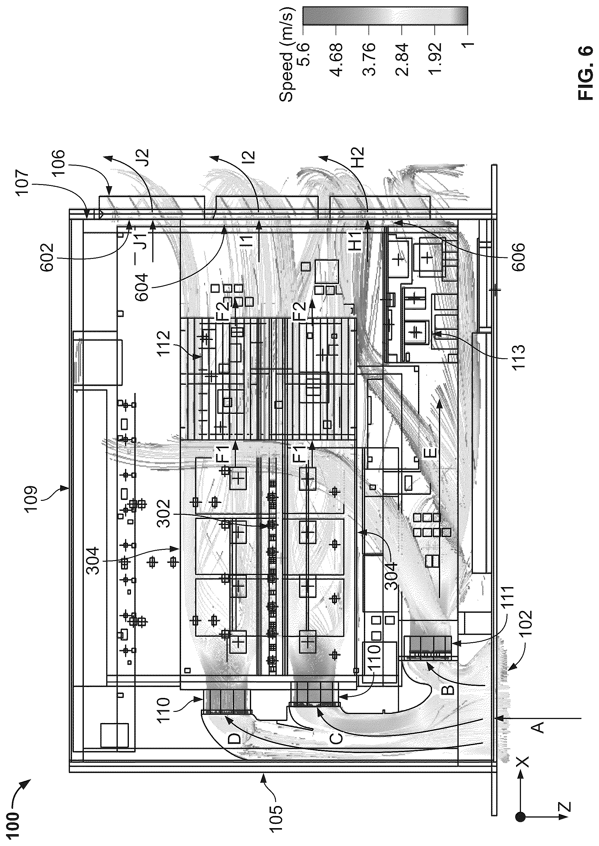 Patent US12328131 Figure 9 – Airflow arrangement in a wireless audio transceiver housing
