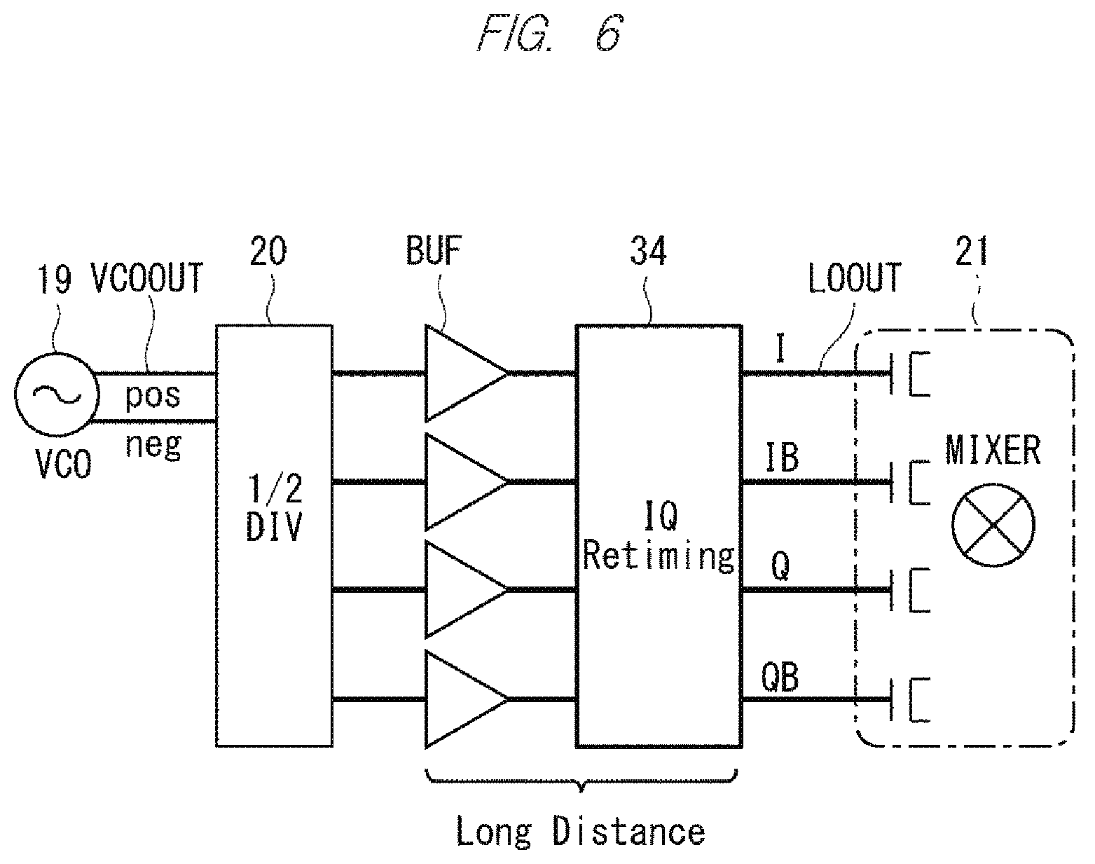Patent US12328133 Figure 6 – High-frequency signal processing circuitry and wireless communication device