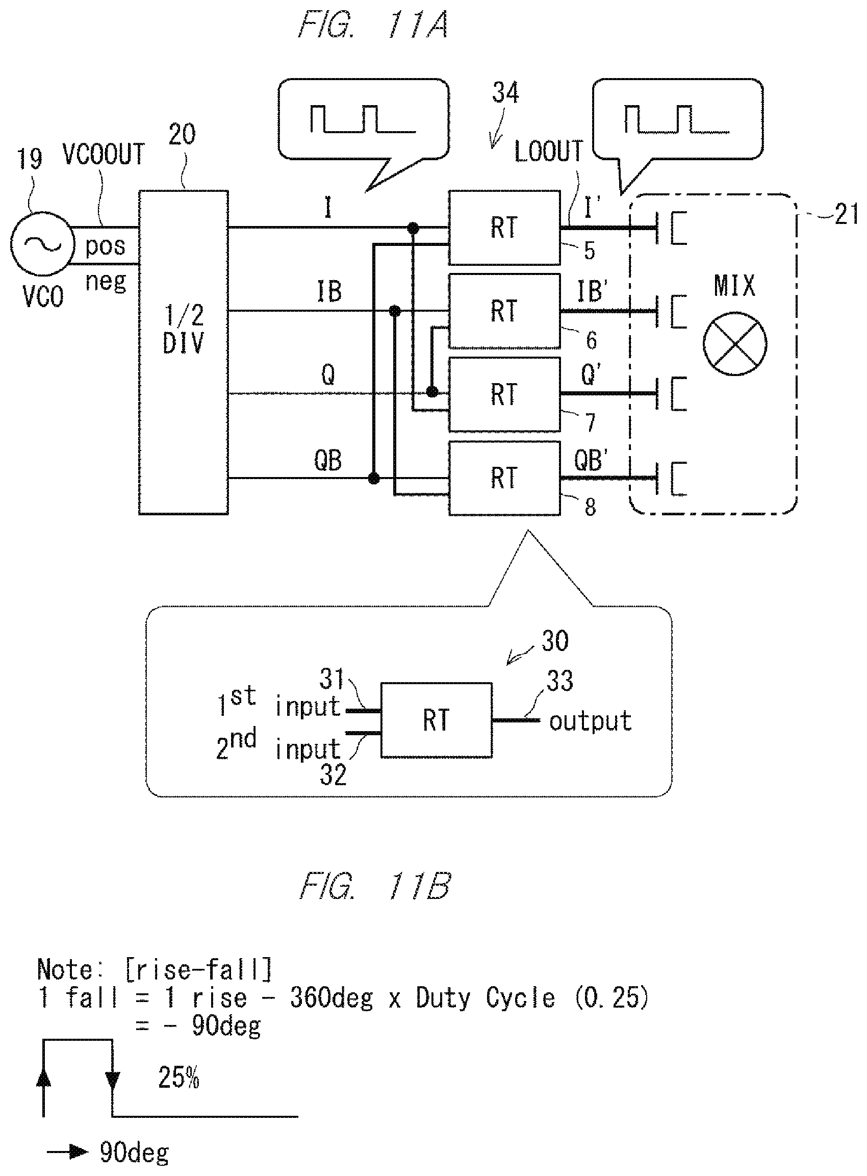 Patent US12328133 Figure 11 – High-frequency signal processing circuitry and wireless communication device
