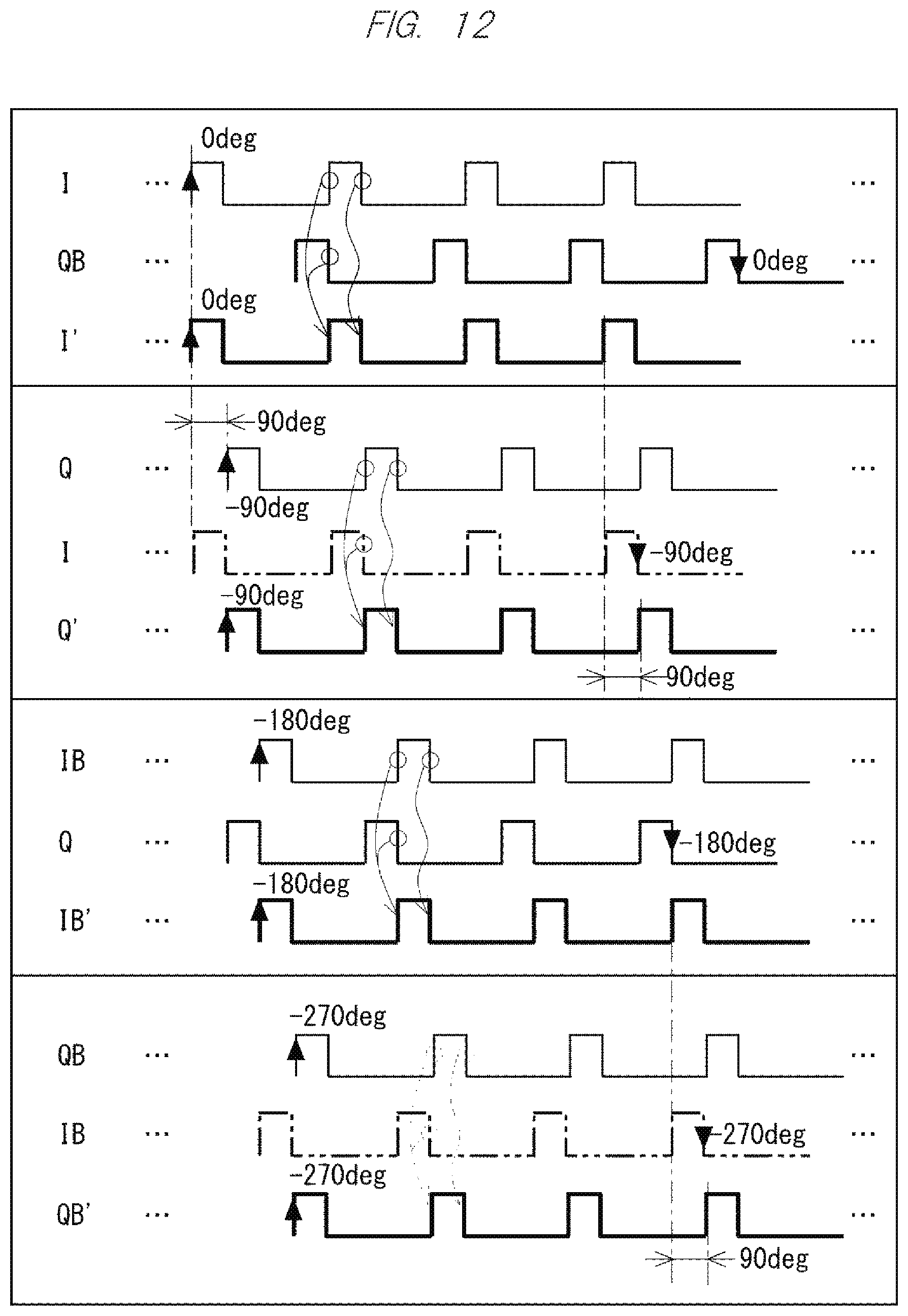 Patent US12328133 Figure 12 – High-frequency signal processing circuitry and wireless communication device