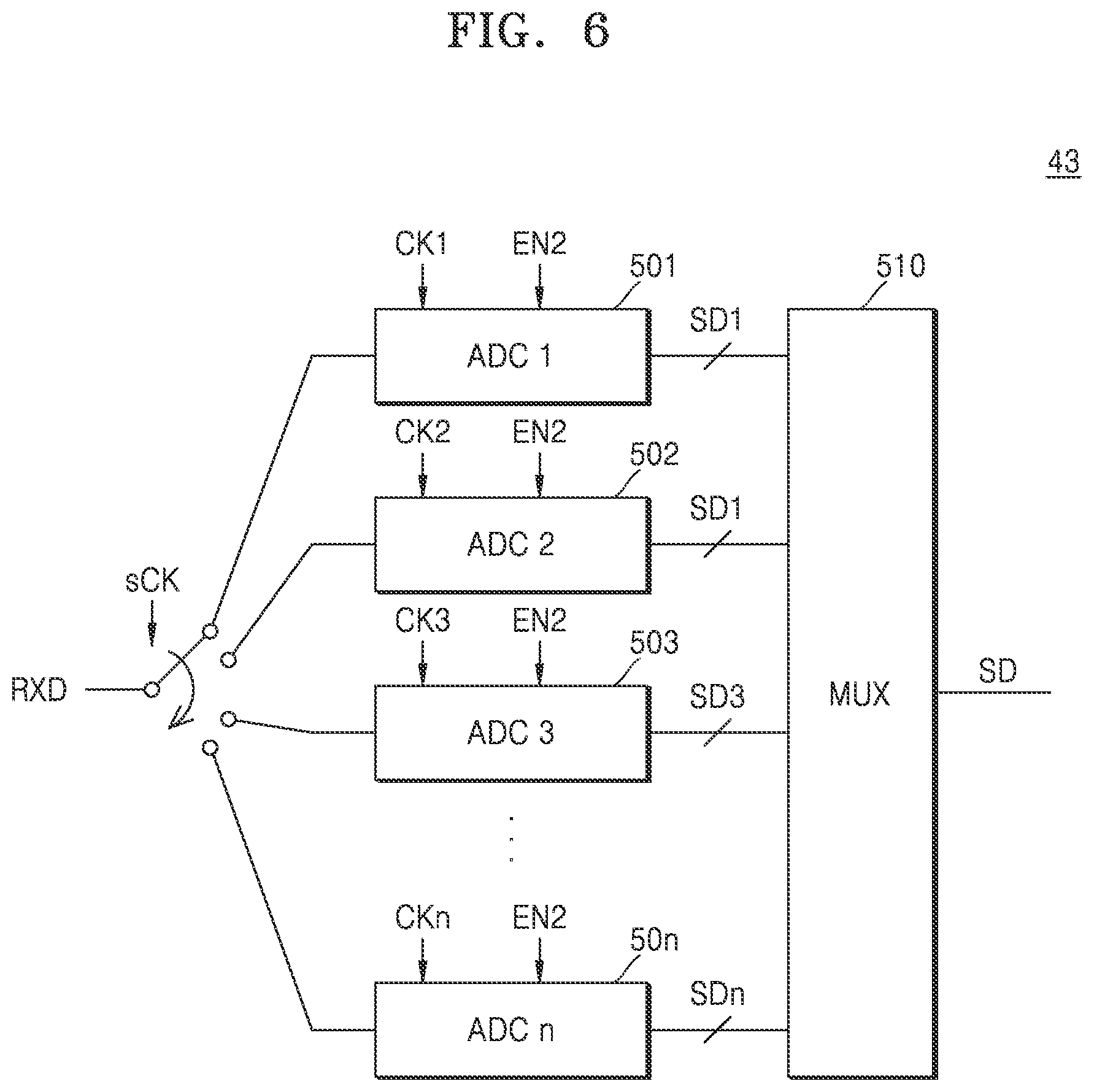 Patent US12328134 Figure 6 – Receiver, interface circuit including the same, and method of operating receiver
