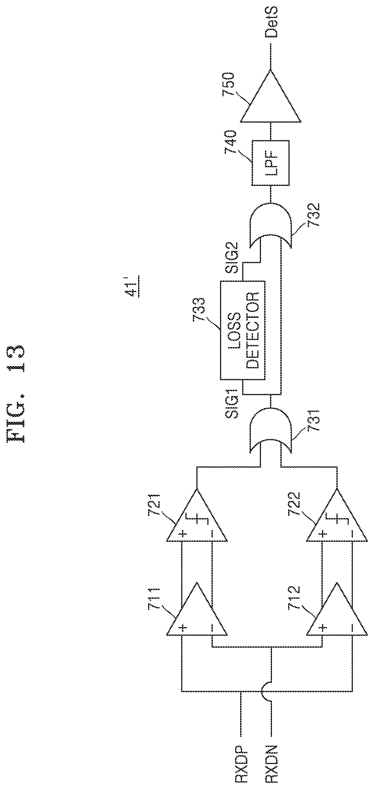 Patent US12328134 Figure 13 – Receiver, interface circuit including the same, and method of operating receiver