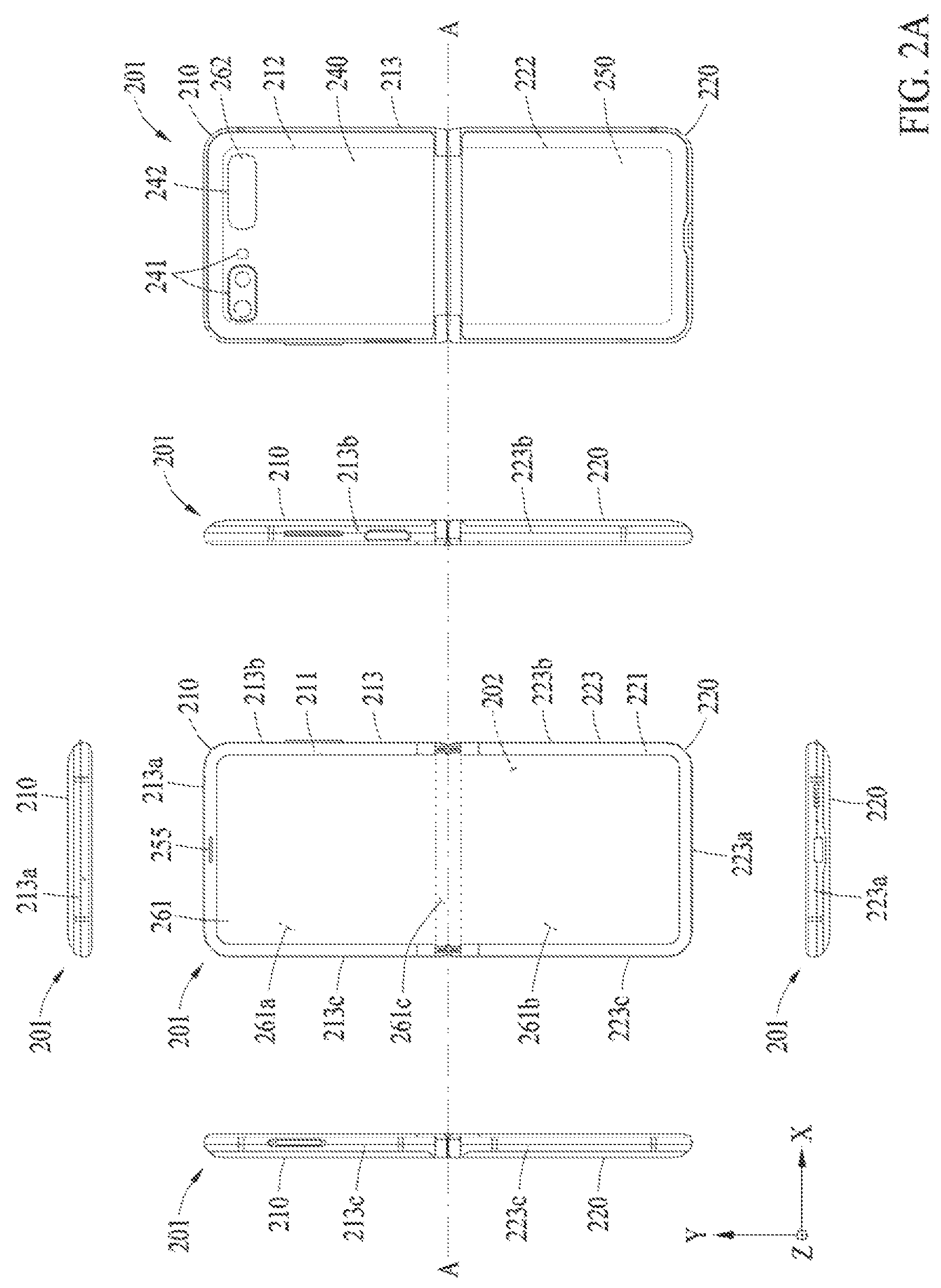Patent US12328137 Figure 2 – Accessory and electronic device comprising the same