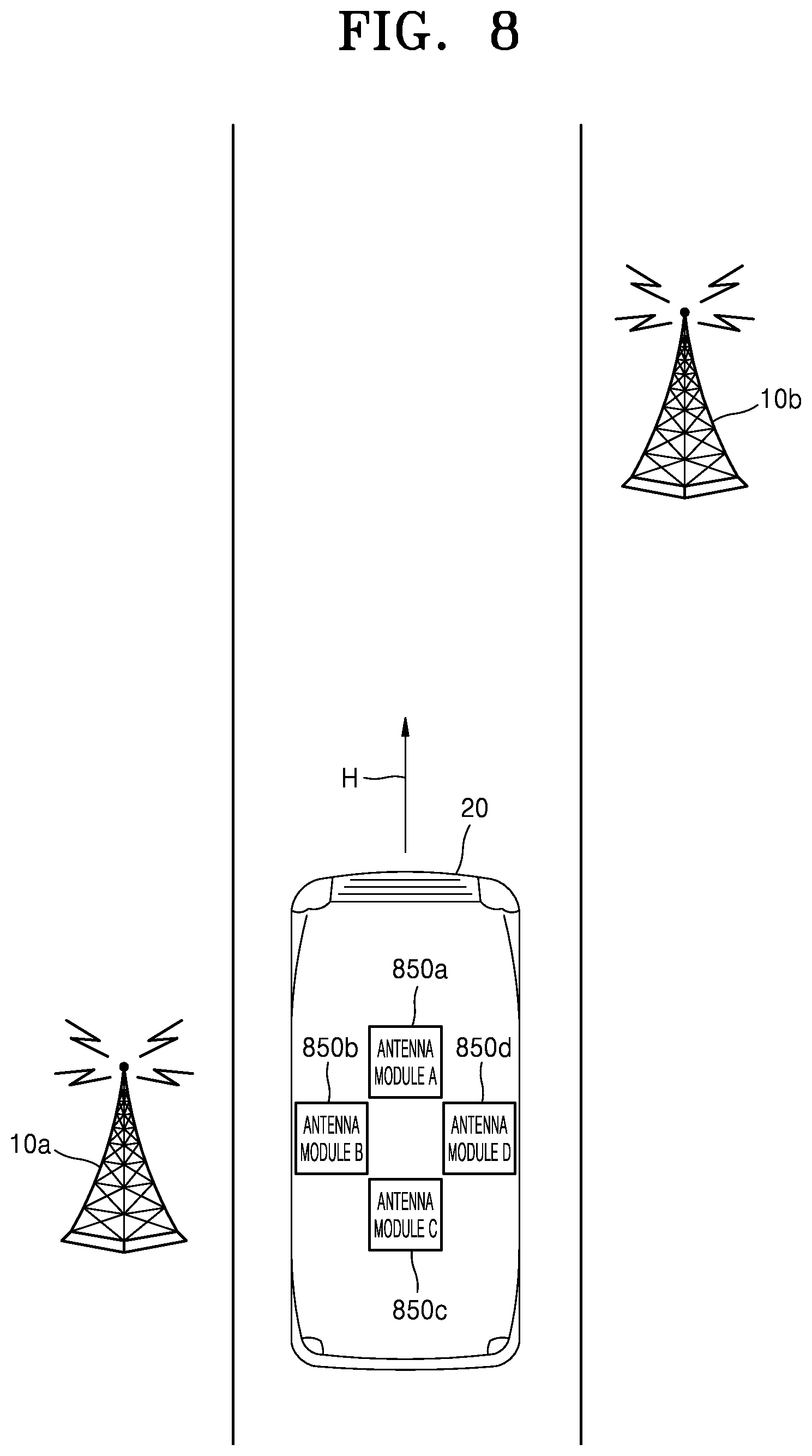 Patent US12328159 Figure 8 – Communication control device, and method for establishing communication link by using same