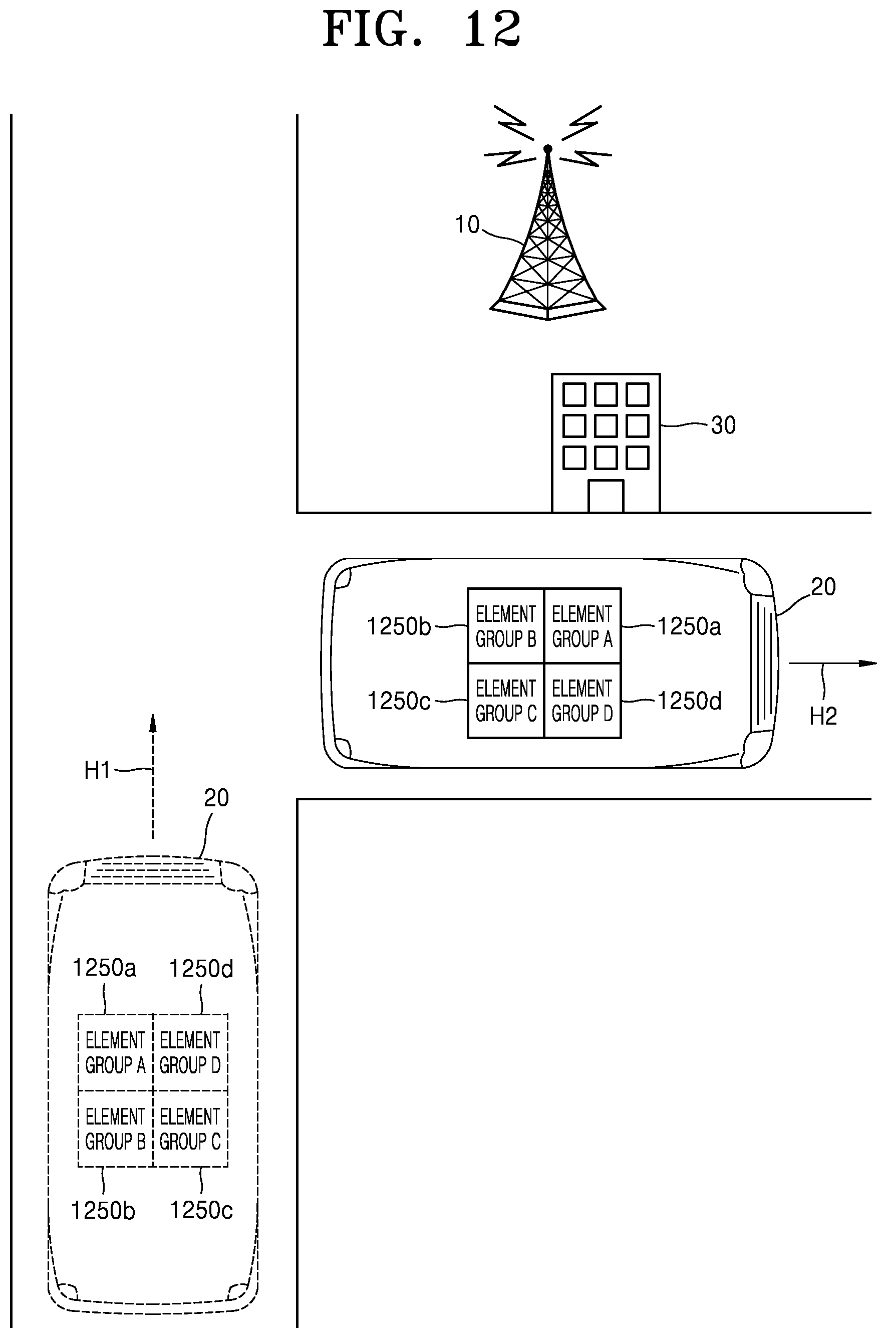 Patent US12328159 Figure 12 – Communication control device, and method for establishing communication link by using same