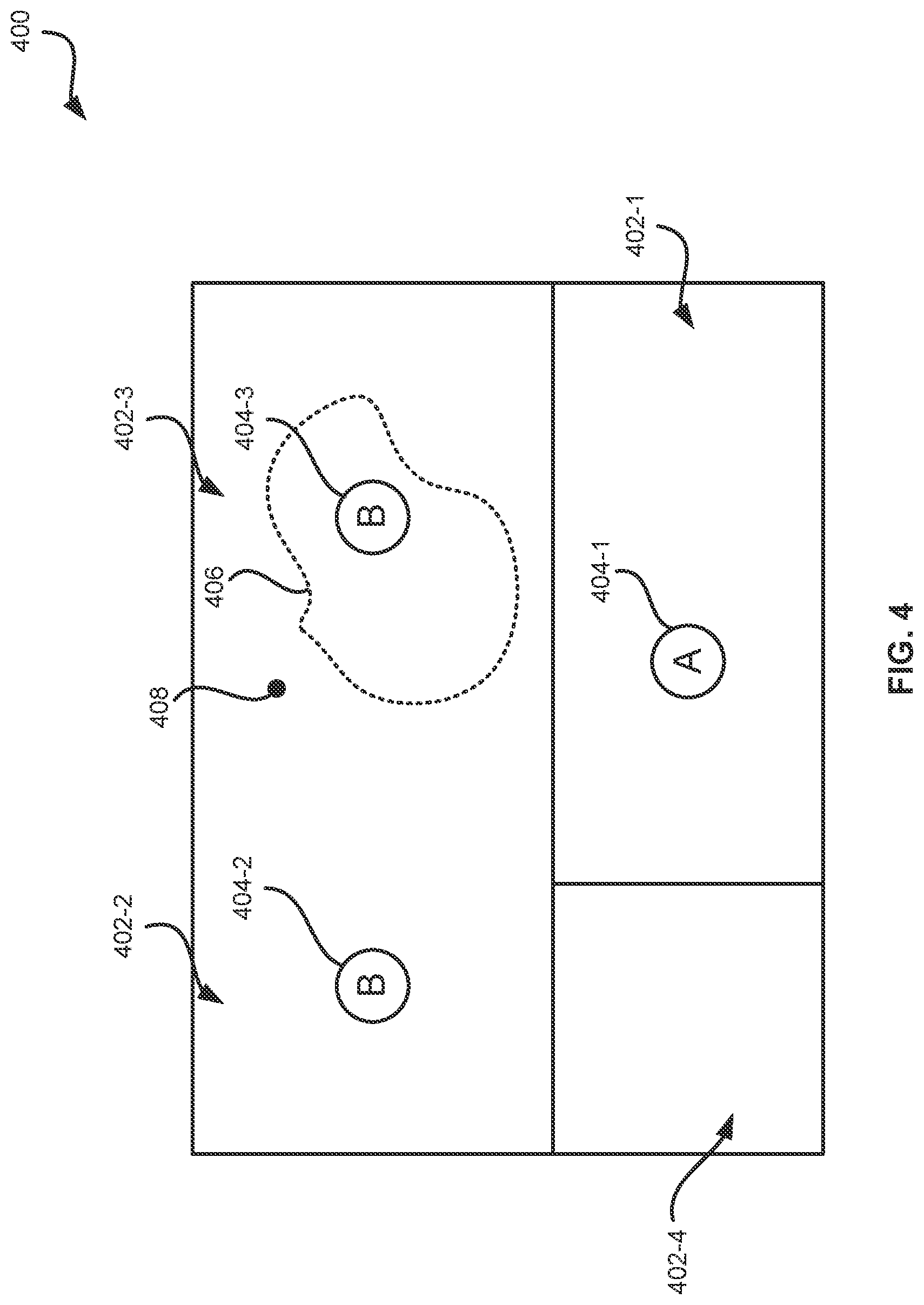 Patent US12328174 Figure 4 – Selection of antenna patterns based on image data and depth data