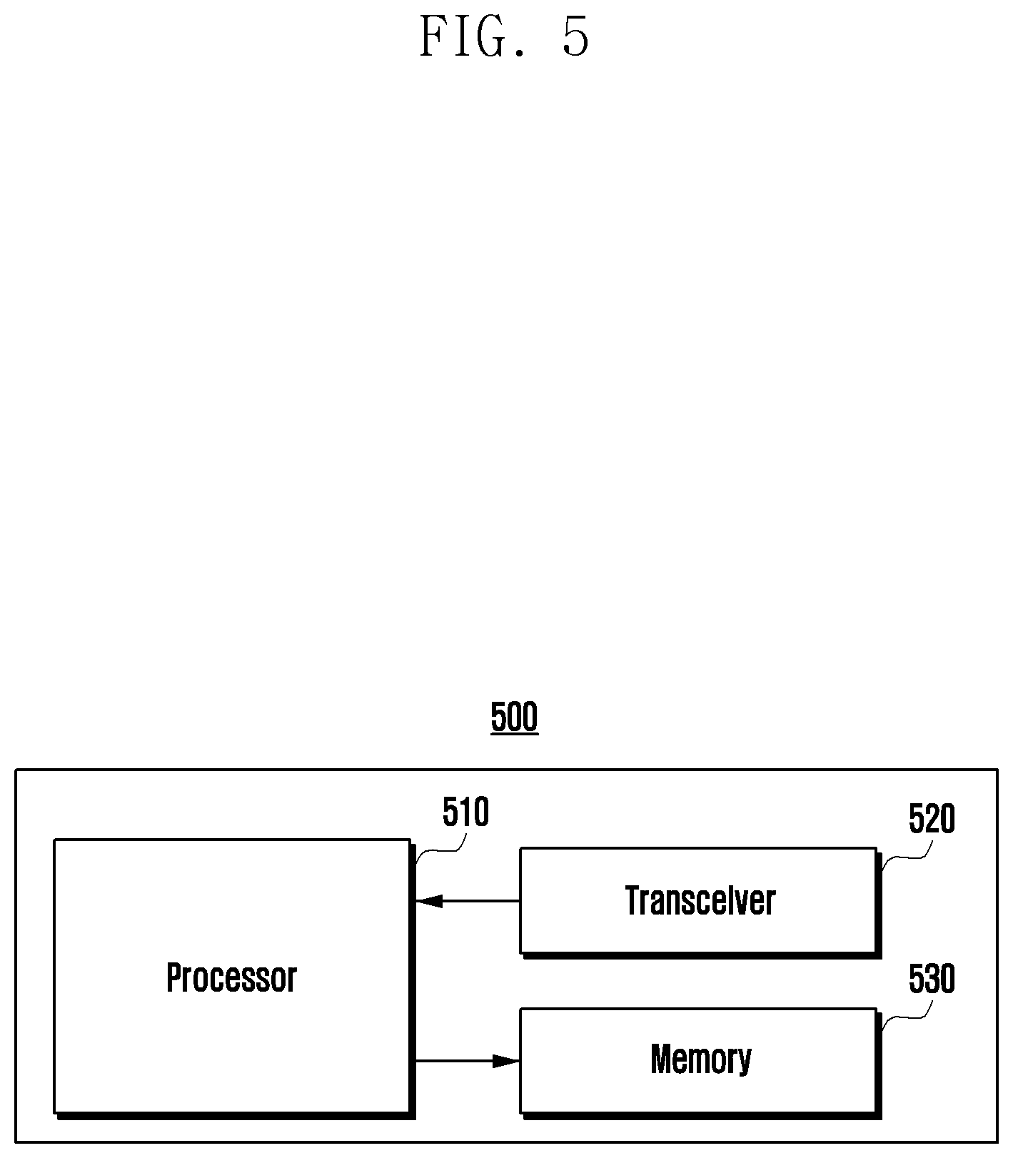 Patent US12328176 Figure 5 – Configuration for non-line of sight links