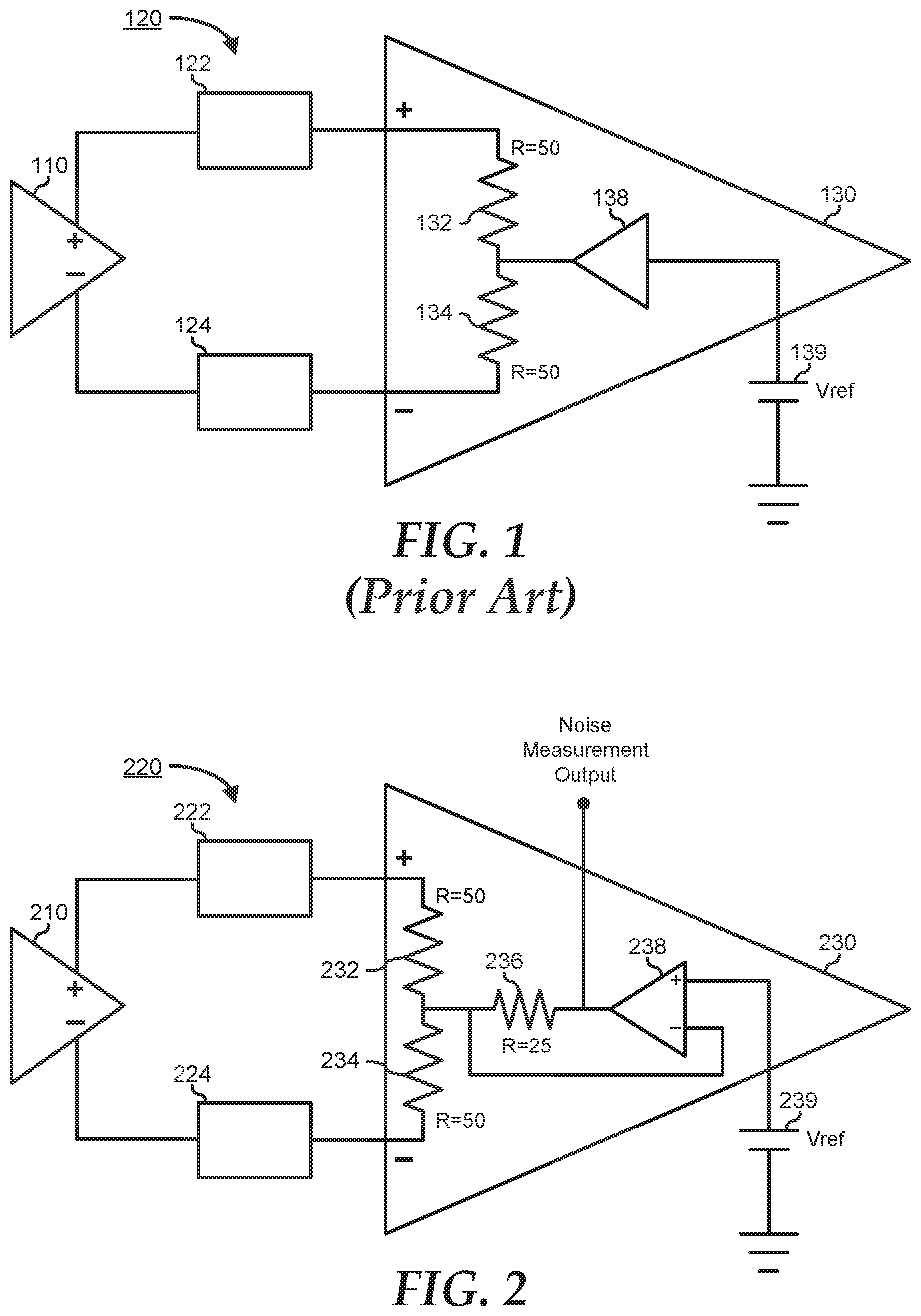 Patent US12328211 Figure 1 – Common mode noise measurement in a data communication interface receiver