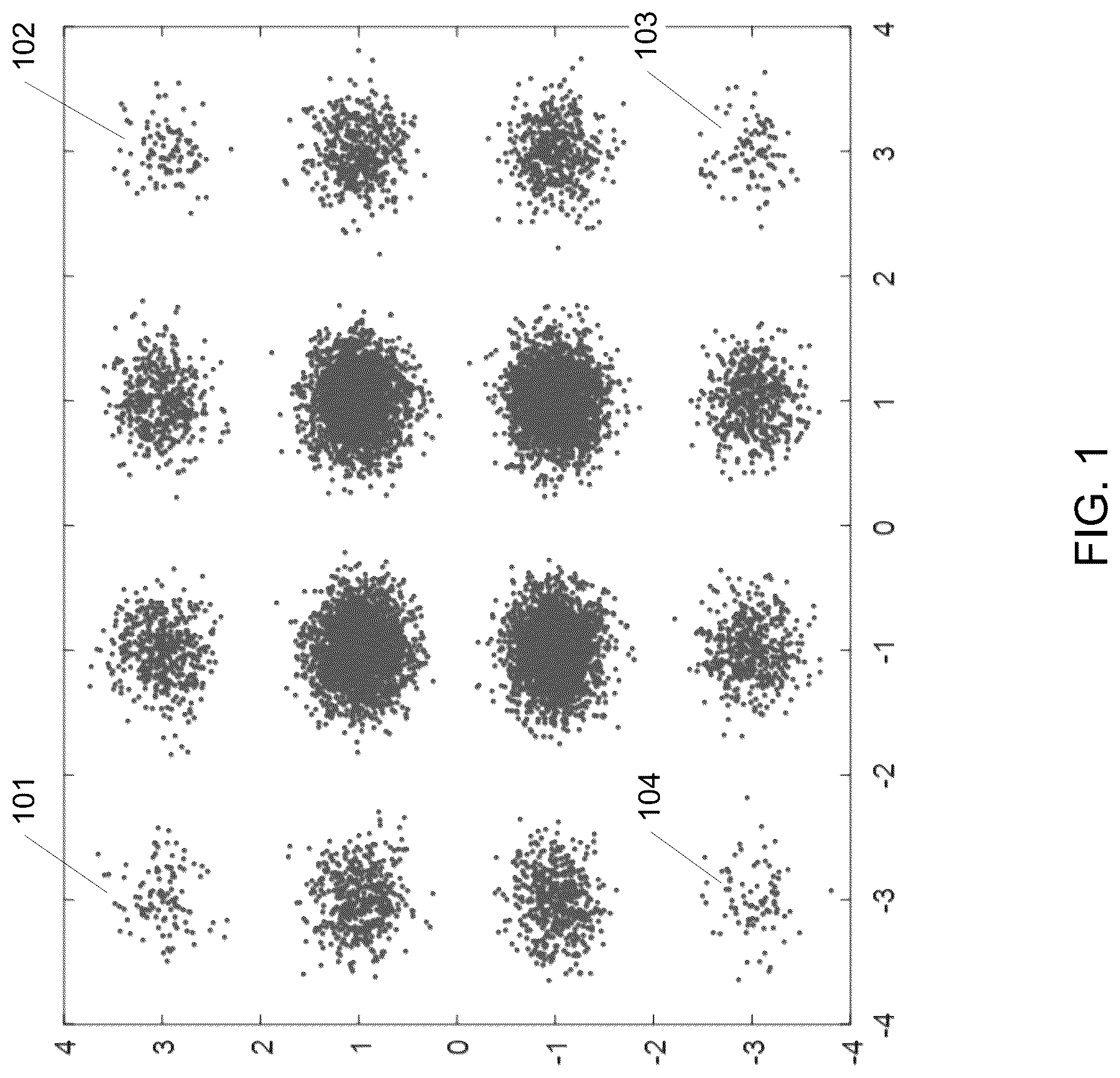 Patent US12328213 Figure 1 – Carrier frequency estimation for probabilistic shaped signal