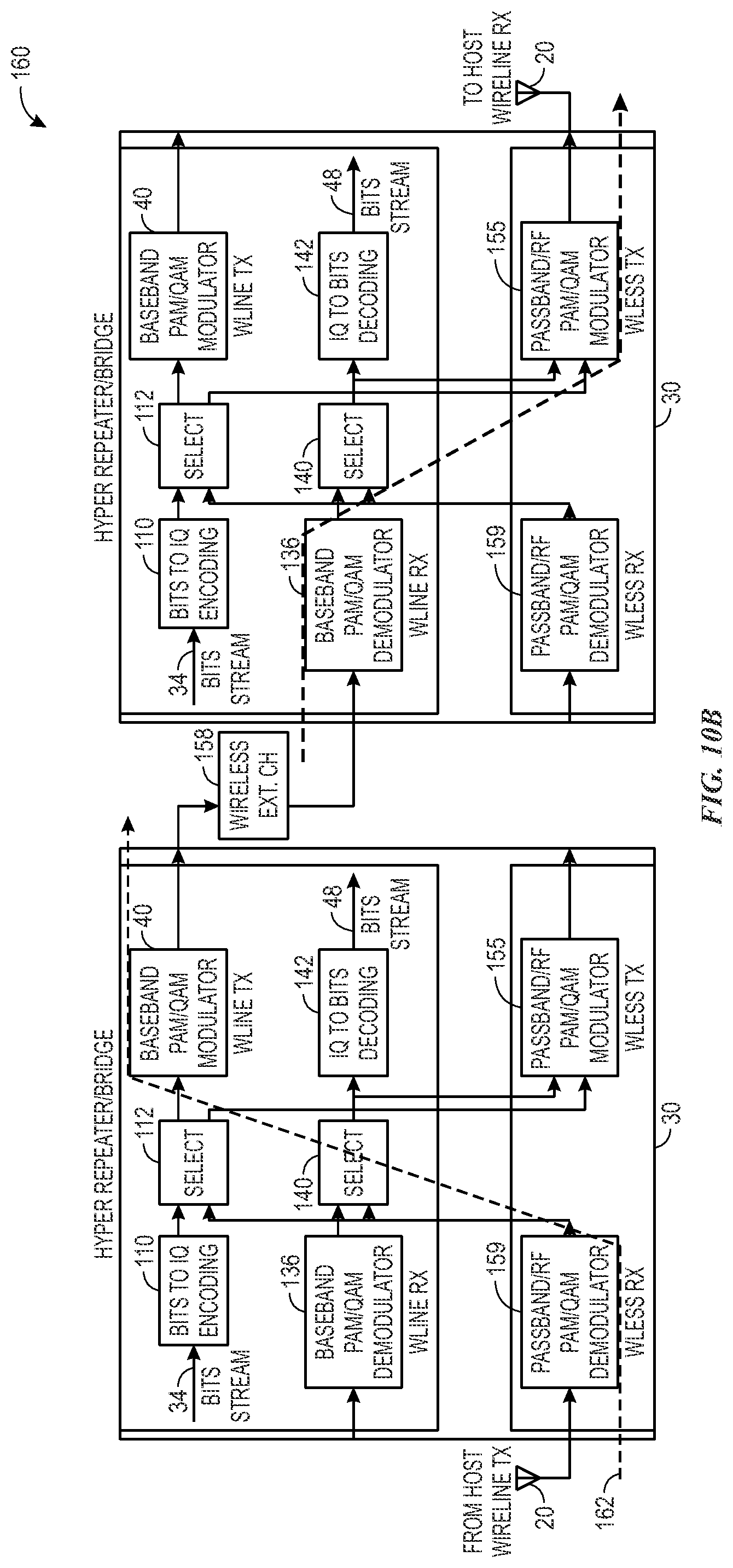 Patent US12328219 Figure 11 – Systems and methods for supporting both pulse amplitude modulation and quadrature amplitude modulation