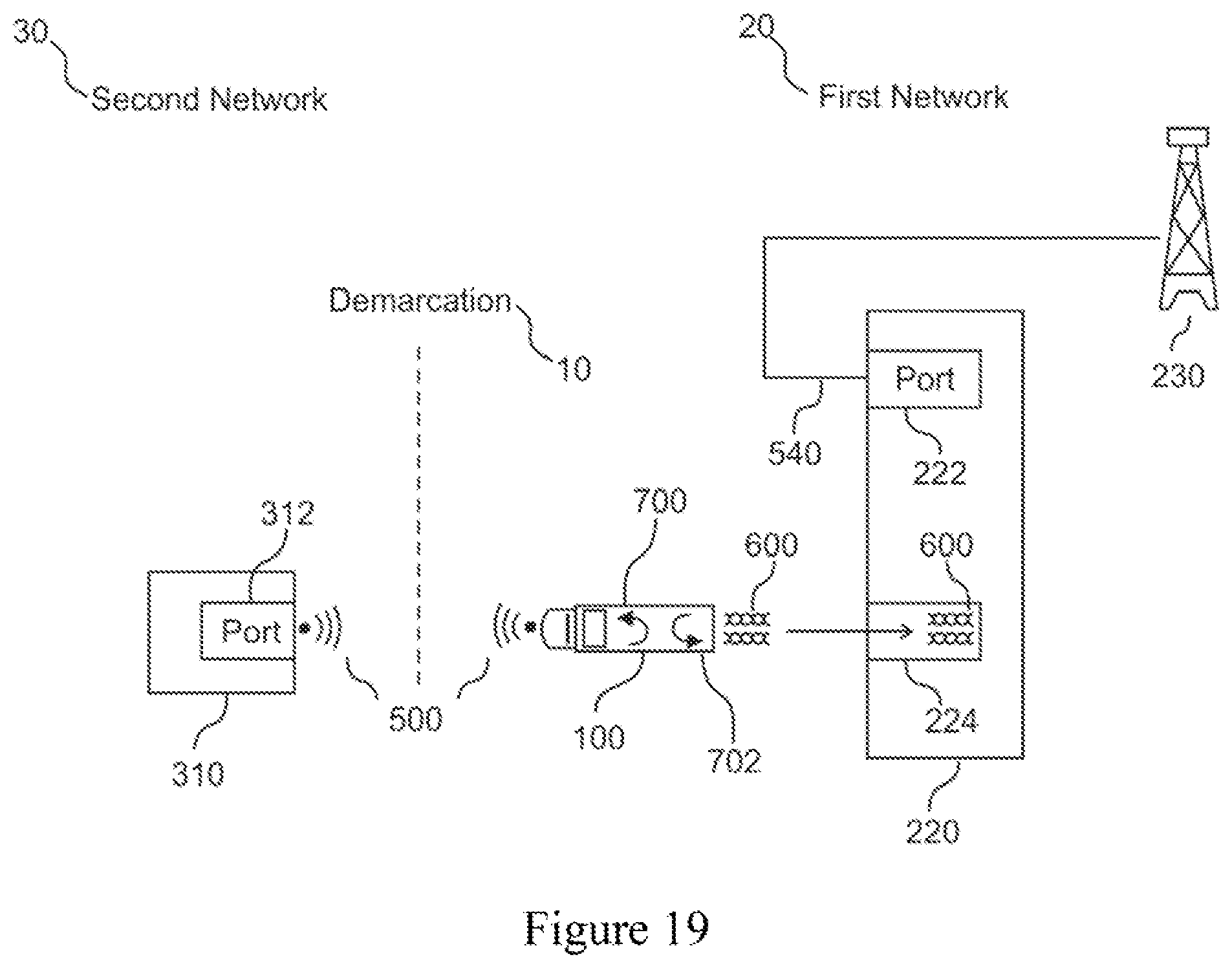 Patent US12328258 Figure 14 – Small form factor pluggable unit with wireless capabilities and methods, systems and devices utilizing same