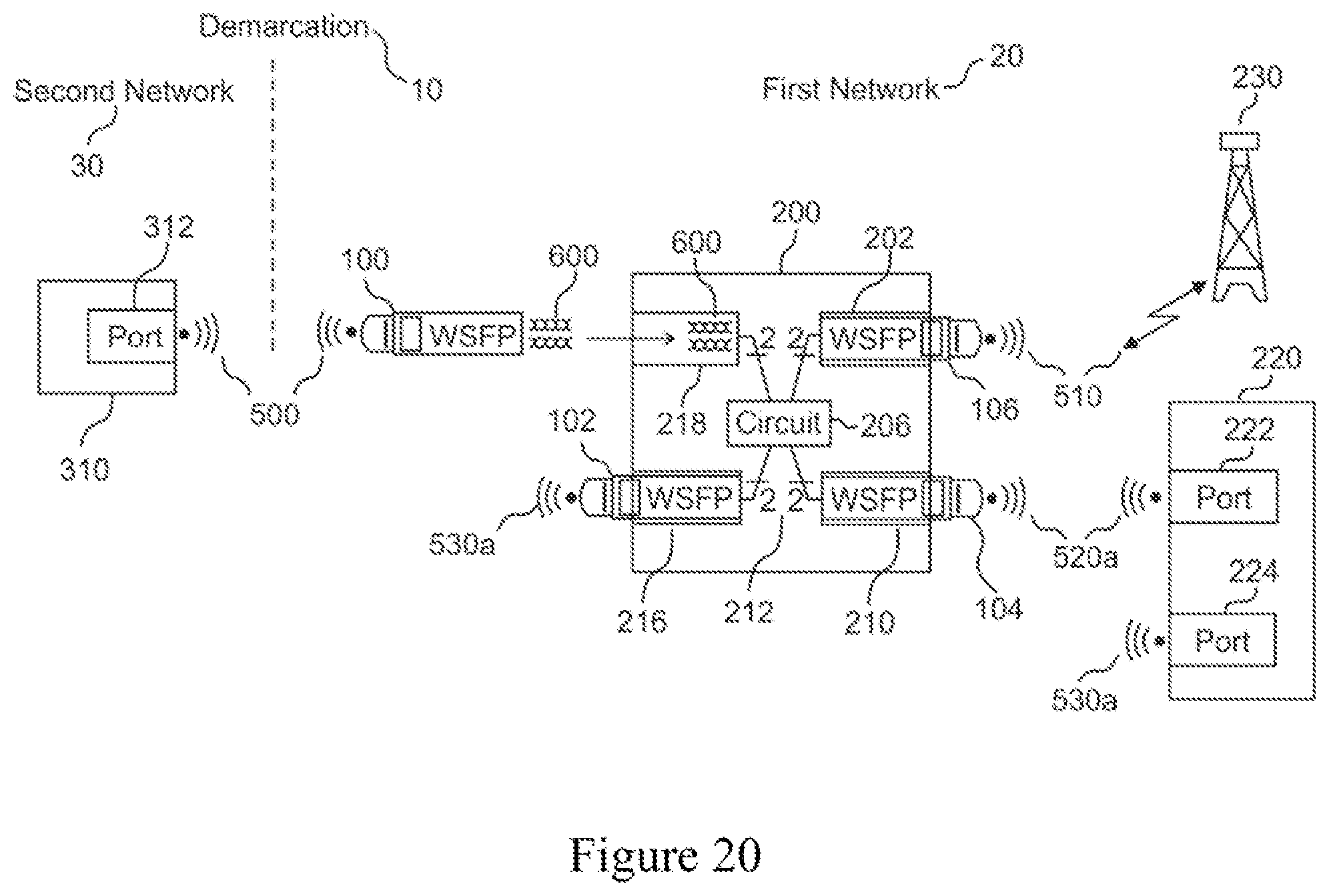 Patent US12328258 Figure 15 – Small form factor pluggable unit with wireless capabilities and methods, systems and devices utilizing same