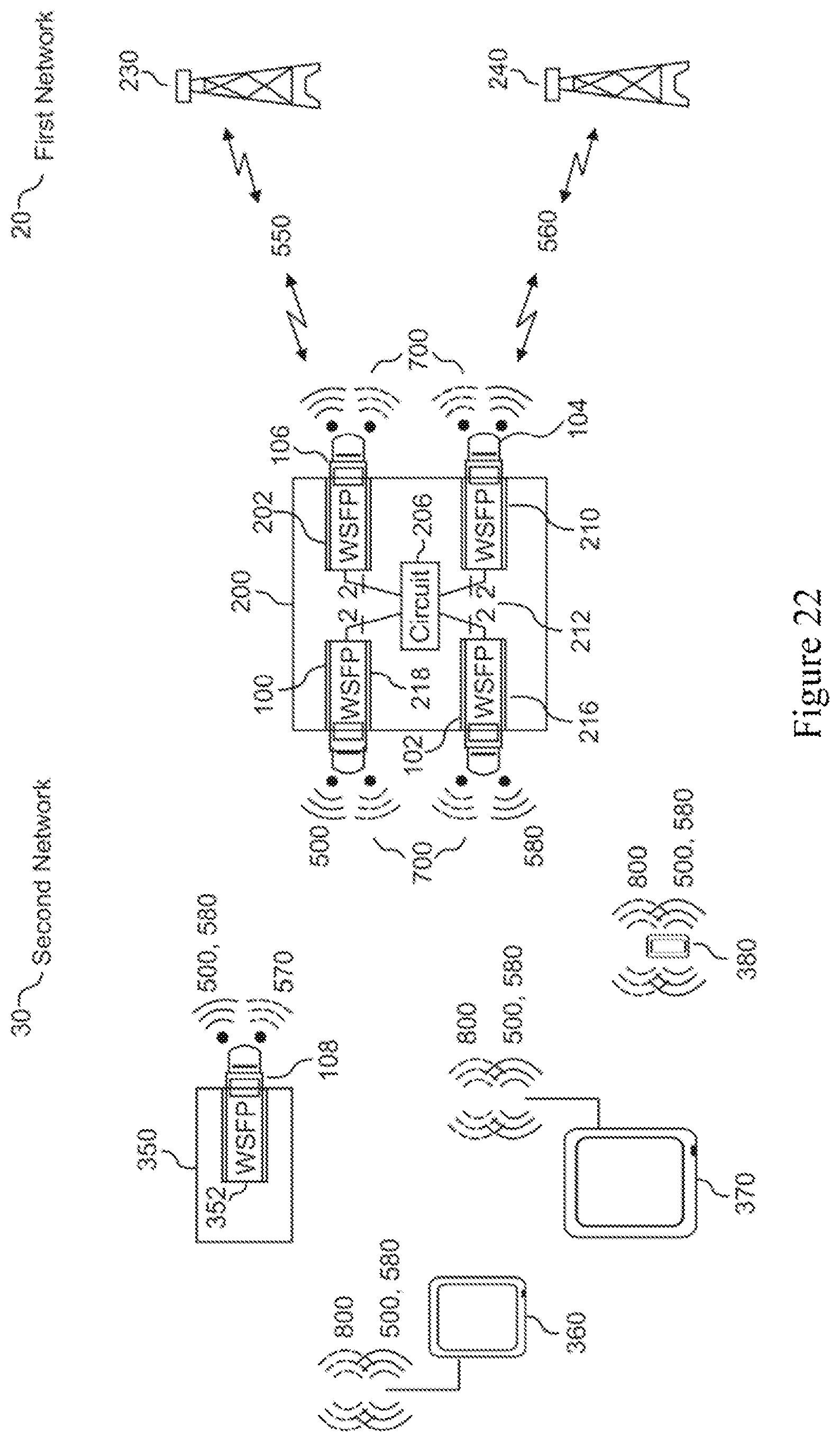 Patent US12328258 Figure 17 – Small form factor pluggable unit with wireless capabilities and methods, systems and devices utilizing same