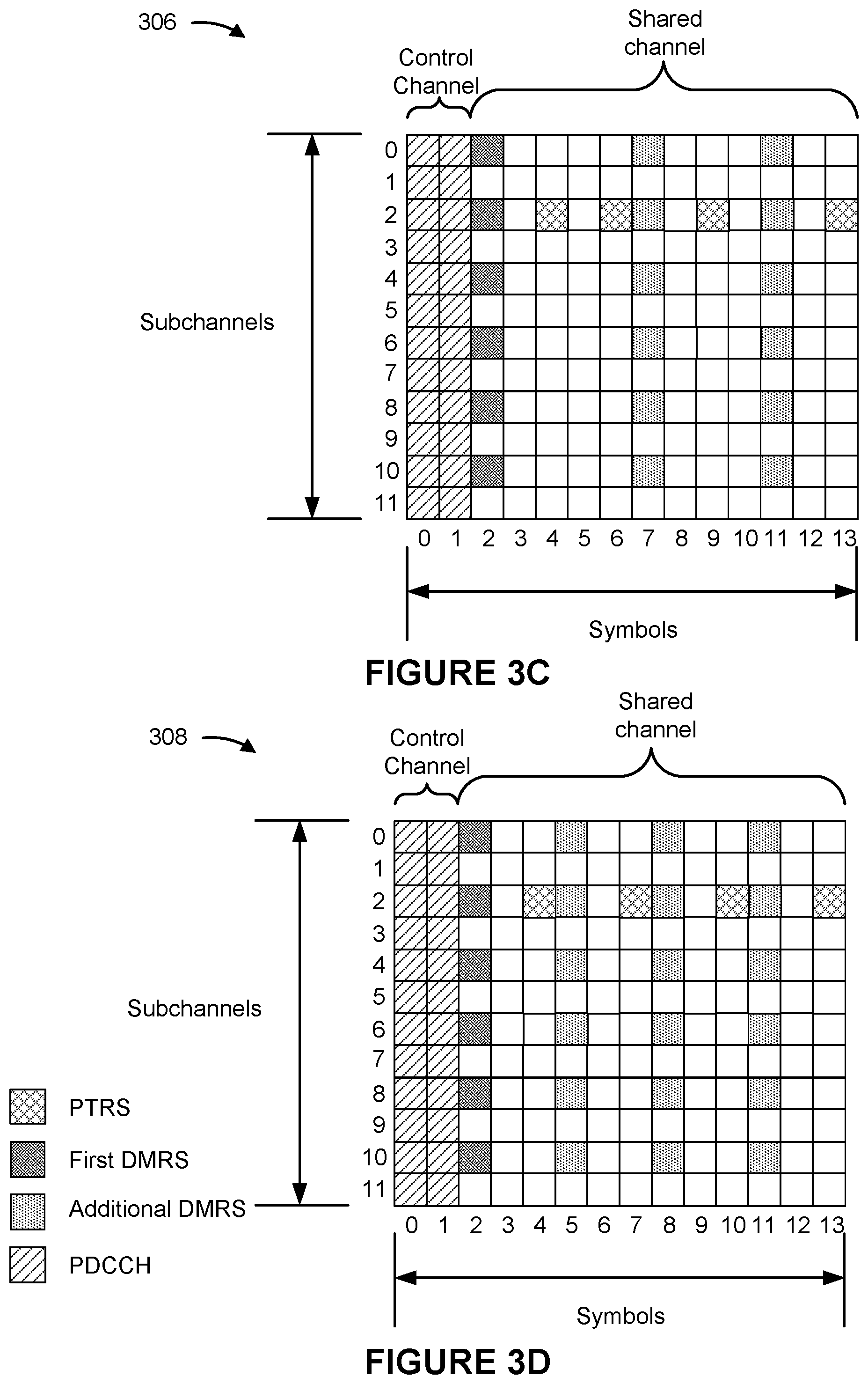 Patent US12328273 Figure 4 – Code block-based resource mapping for transmissions with data-modulated demodulation reference signals