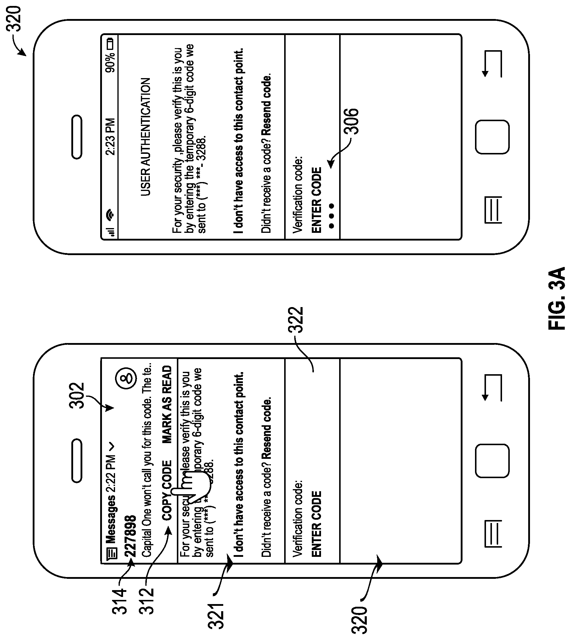 Patent US12328310 Figure 3 – Computer-based systems involving enhanced one-time passcode (OTP) messaging and methods of use thereof