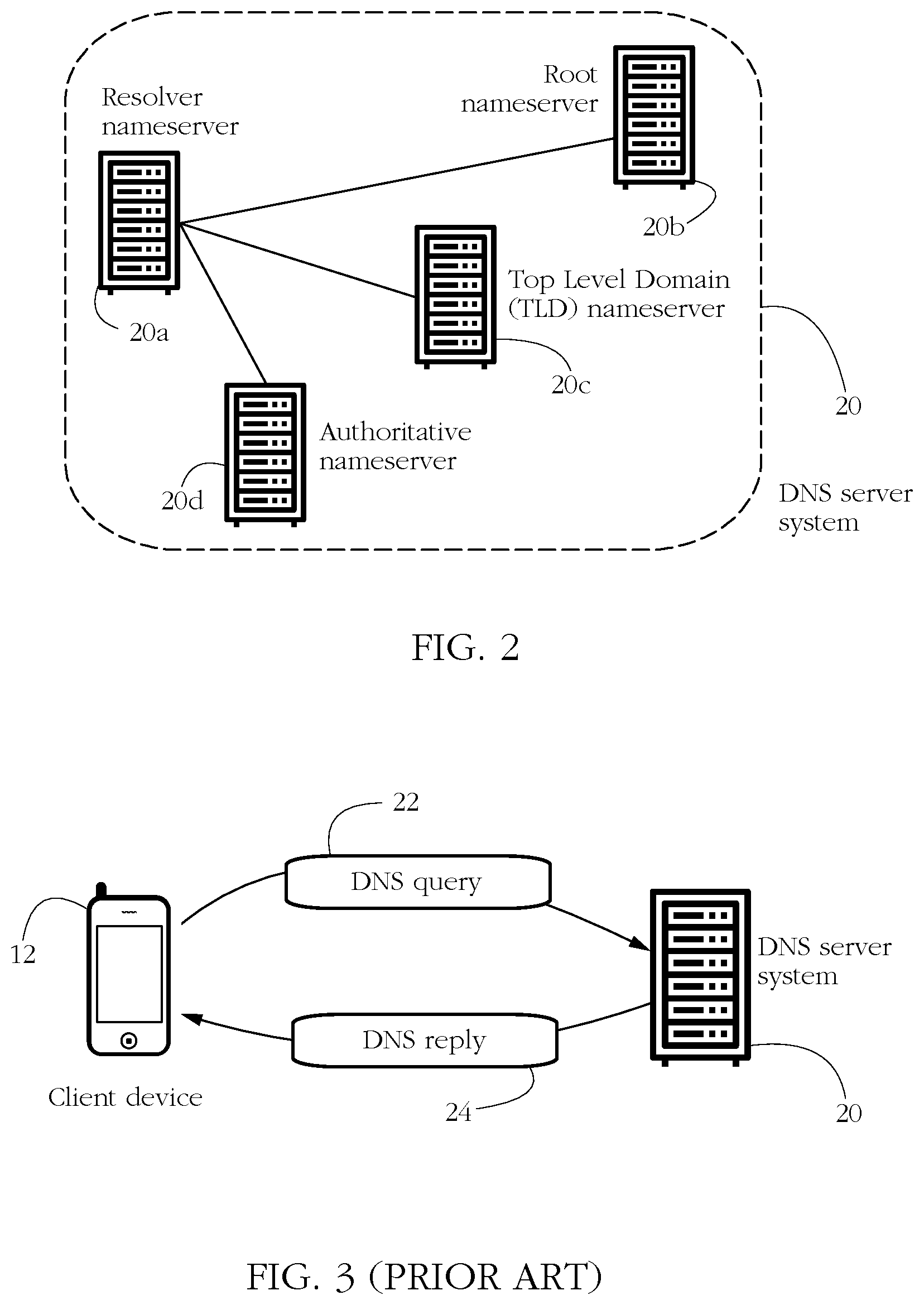 Patent US12328381 Figure 2 – Privacy-preserving domain name services (DNS)