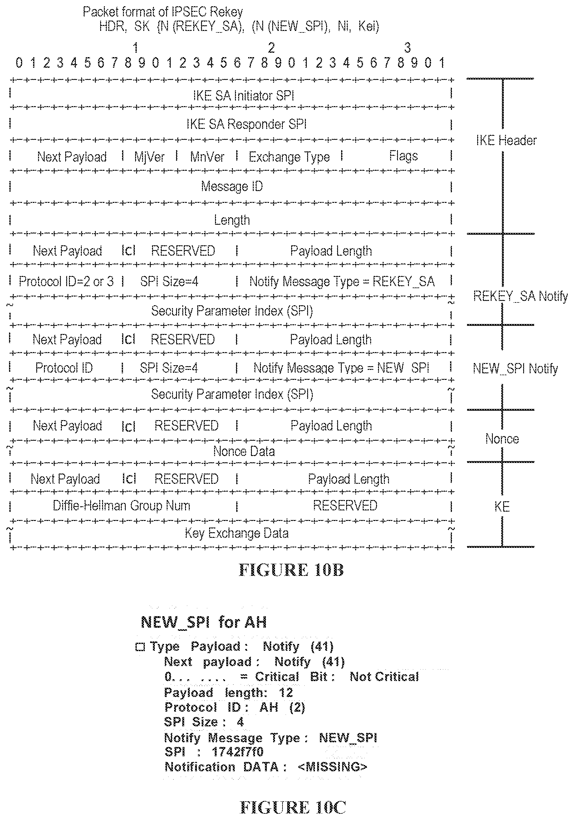 Patent US12328392 Figure 14 – Rekeying a security association (SA)